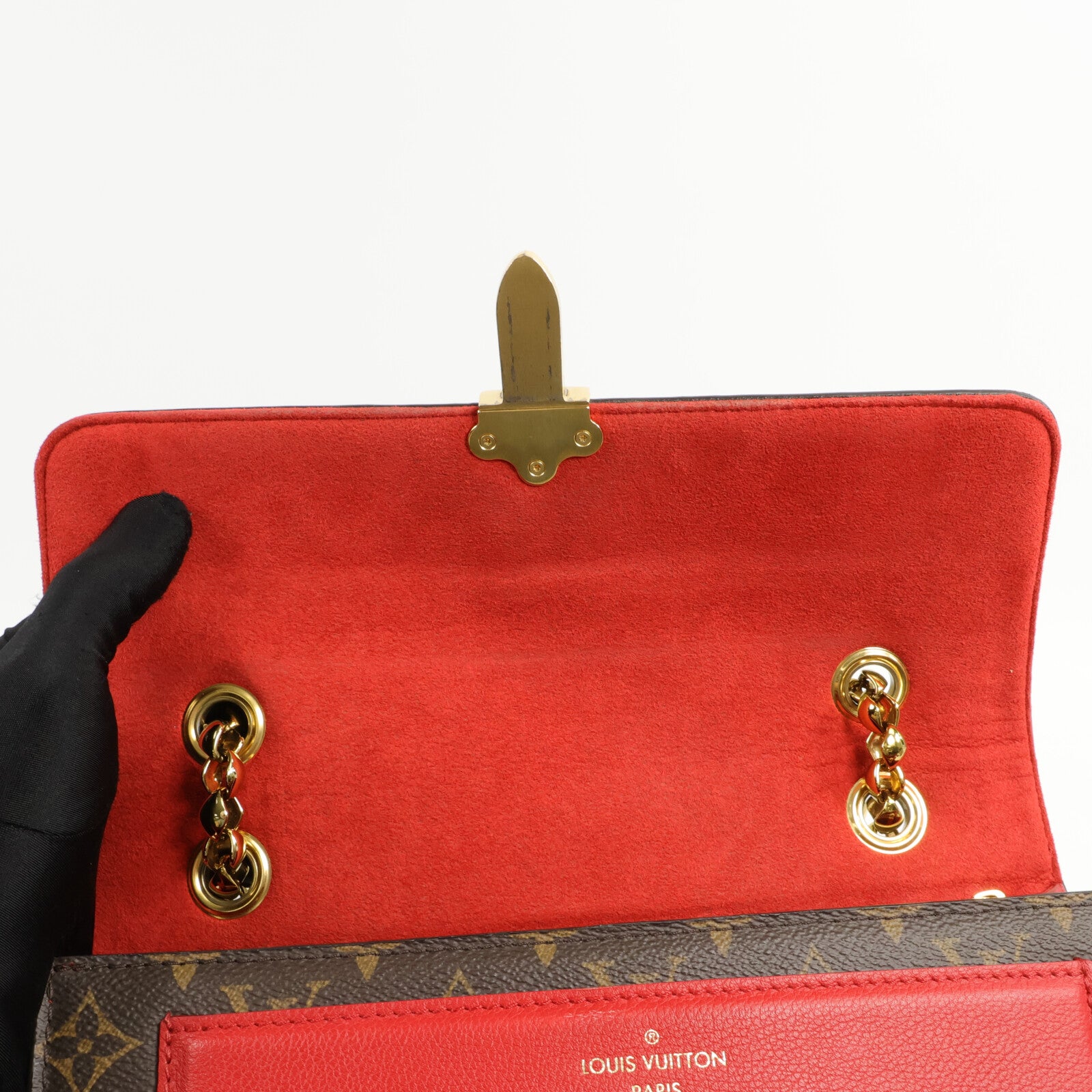 LOUIS VUITTON Monogram Victoire鏈帶肩背袋