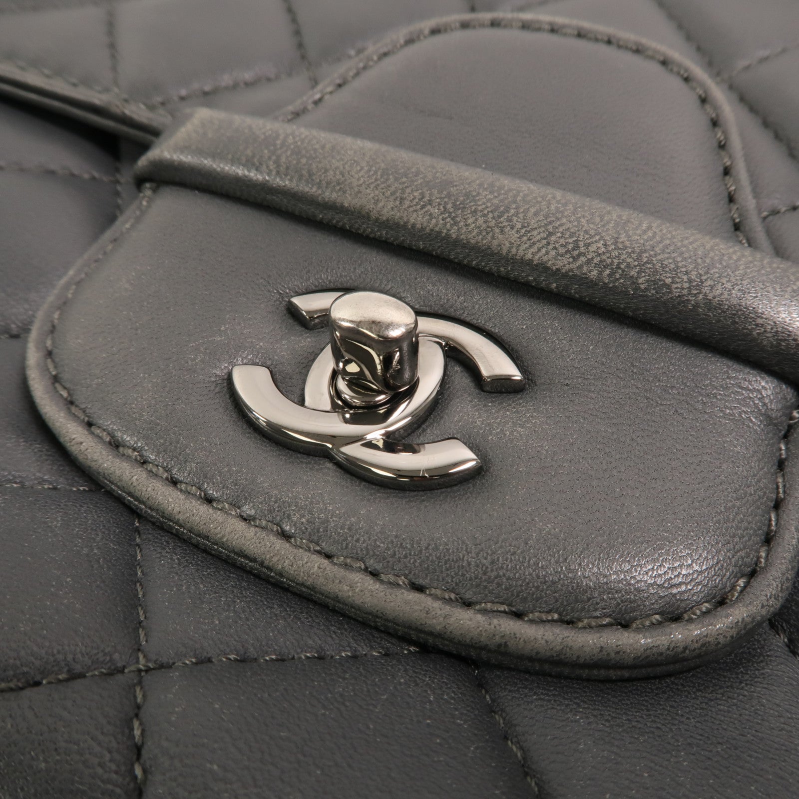 CHANEL 羊皮皮革Shoulder Bag鏈帶肩背袋