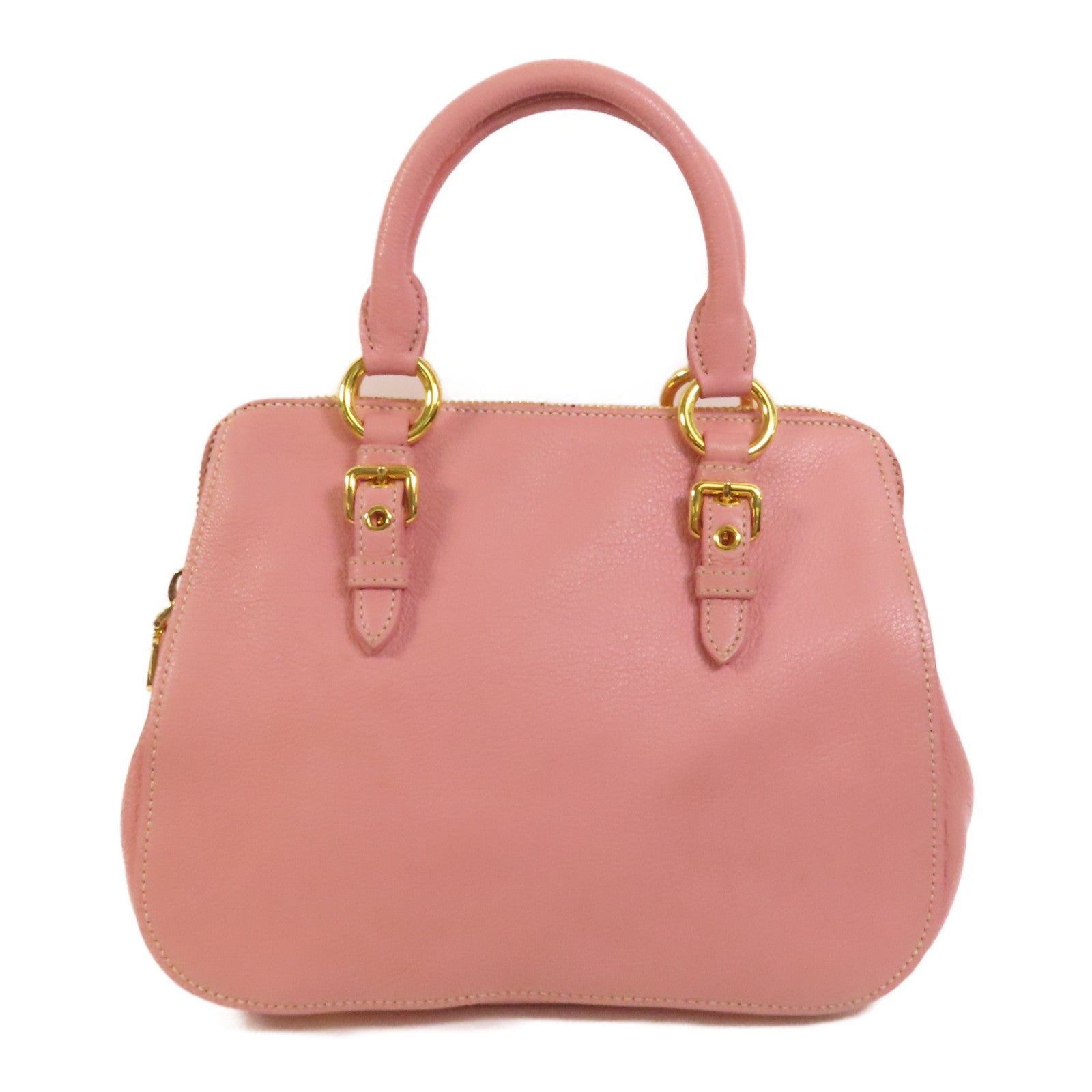 Miu Miu 牛皮皮革2 Way Shoulder手挽肩背兩用袋