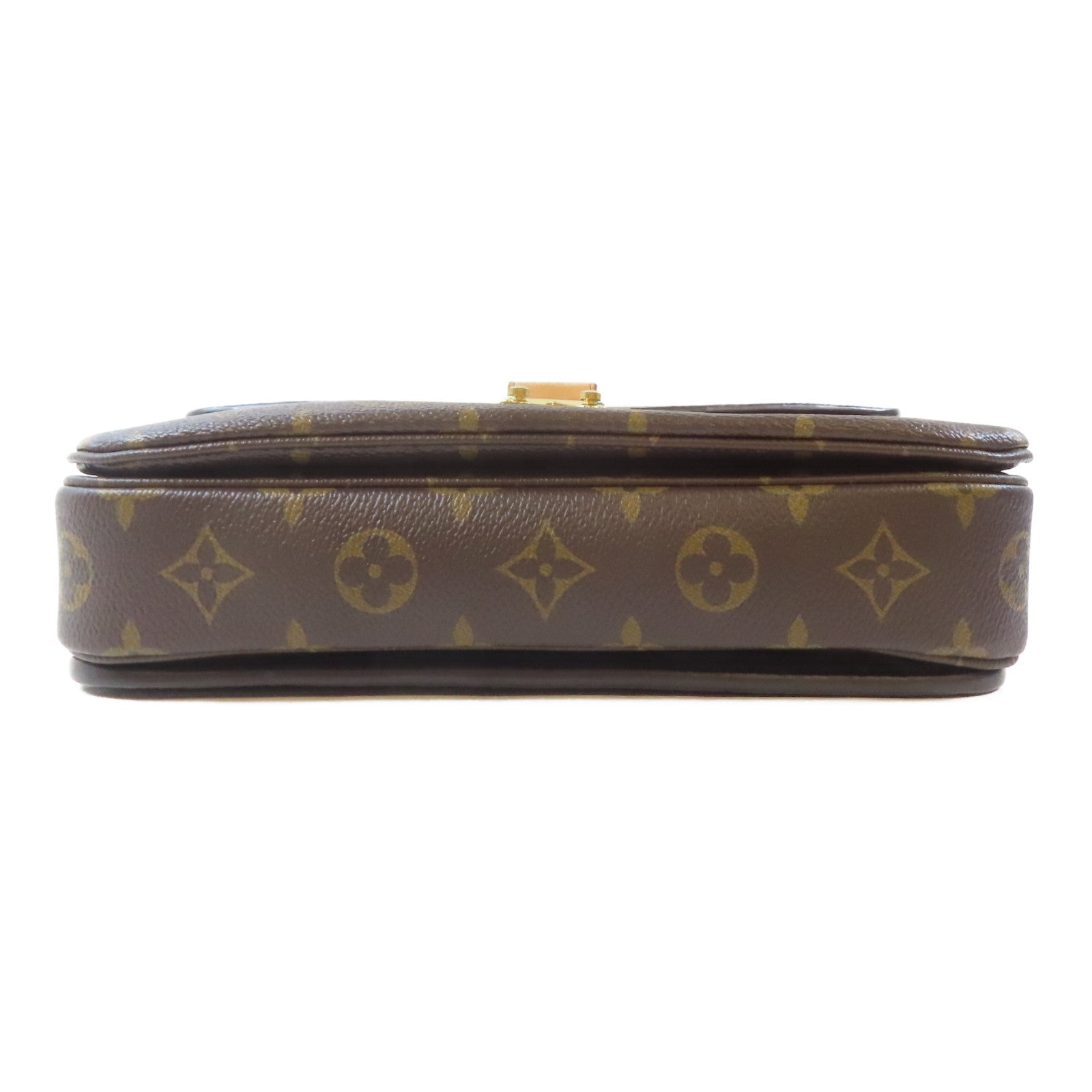 LOUIS VUITTON Monogram Pochette Metis金扣手挽肩背兩用袋啡色