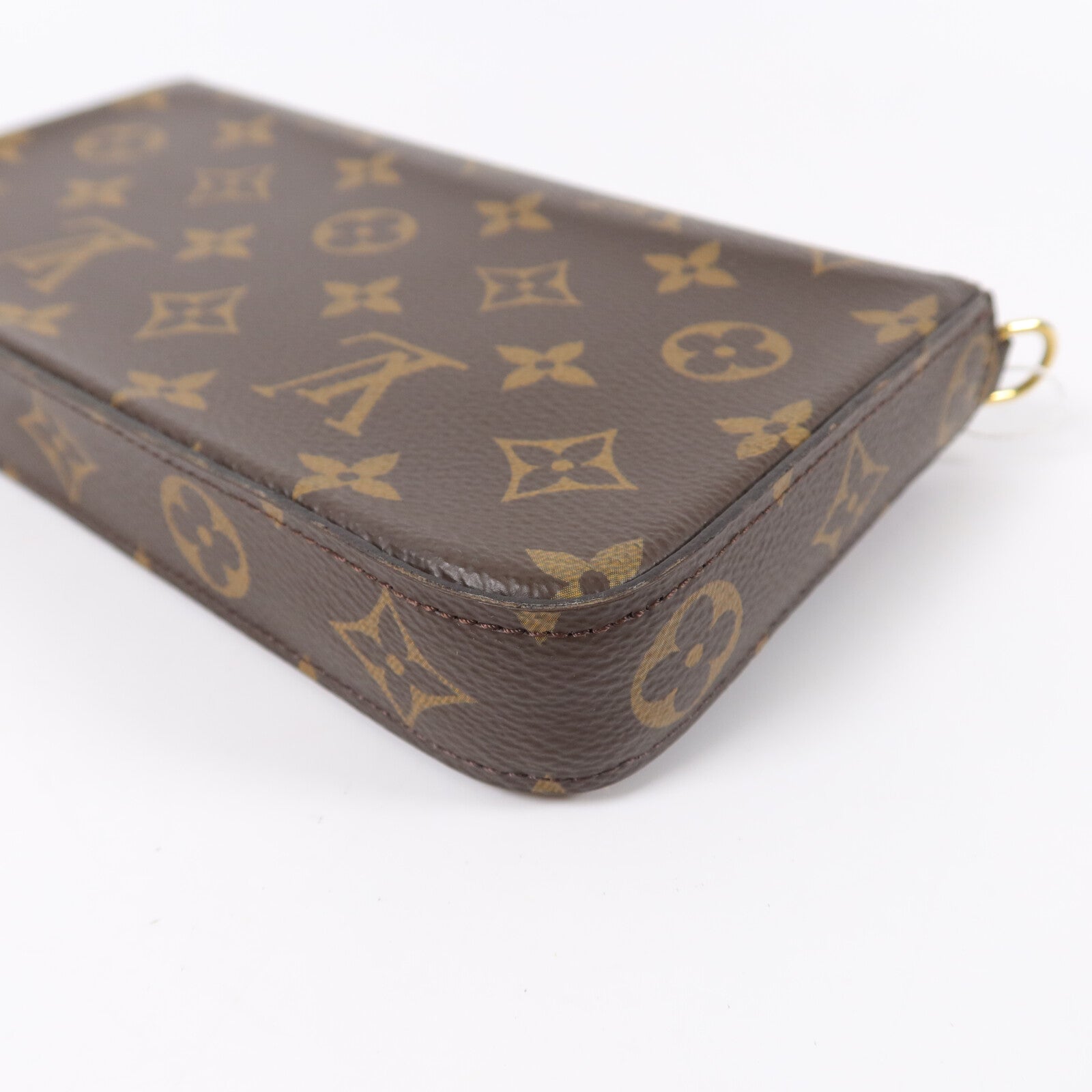 LOUIS VUITTON Monogram Pochette Felicie鏈帶肩背袋