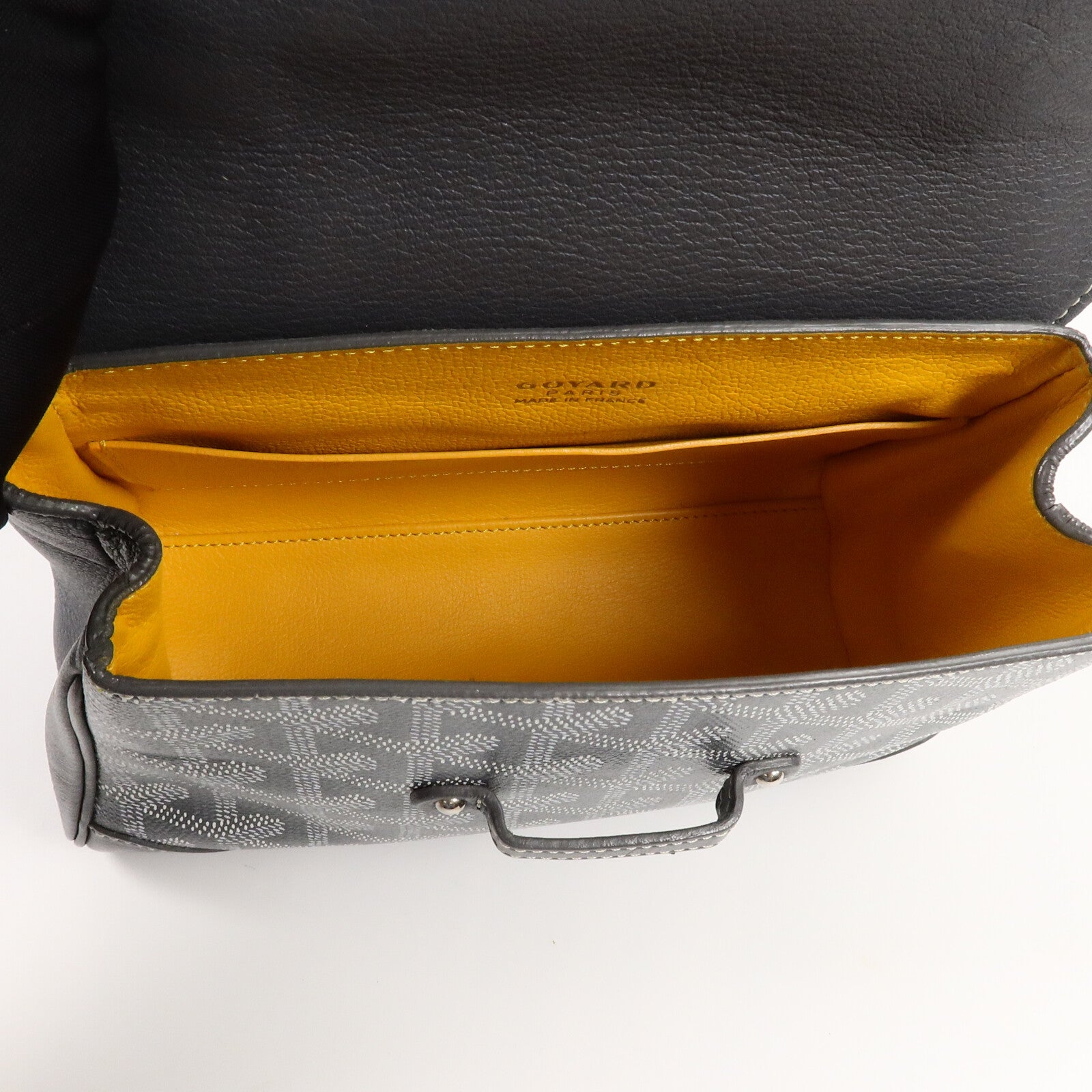 GOYARD 塗層帆布/牛皮皮革Saigon手挽肩背兩用袋