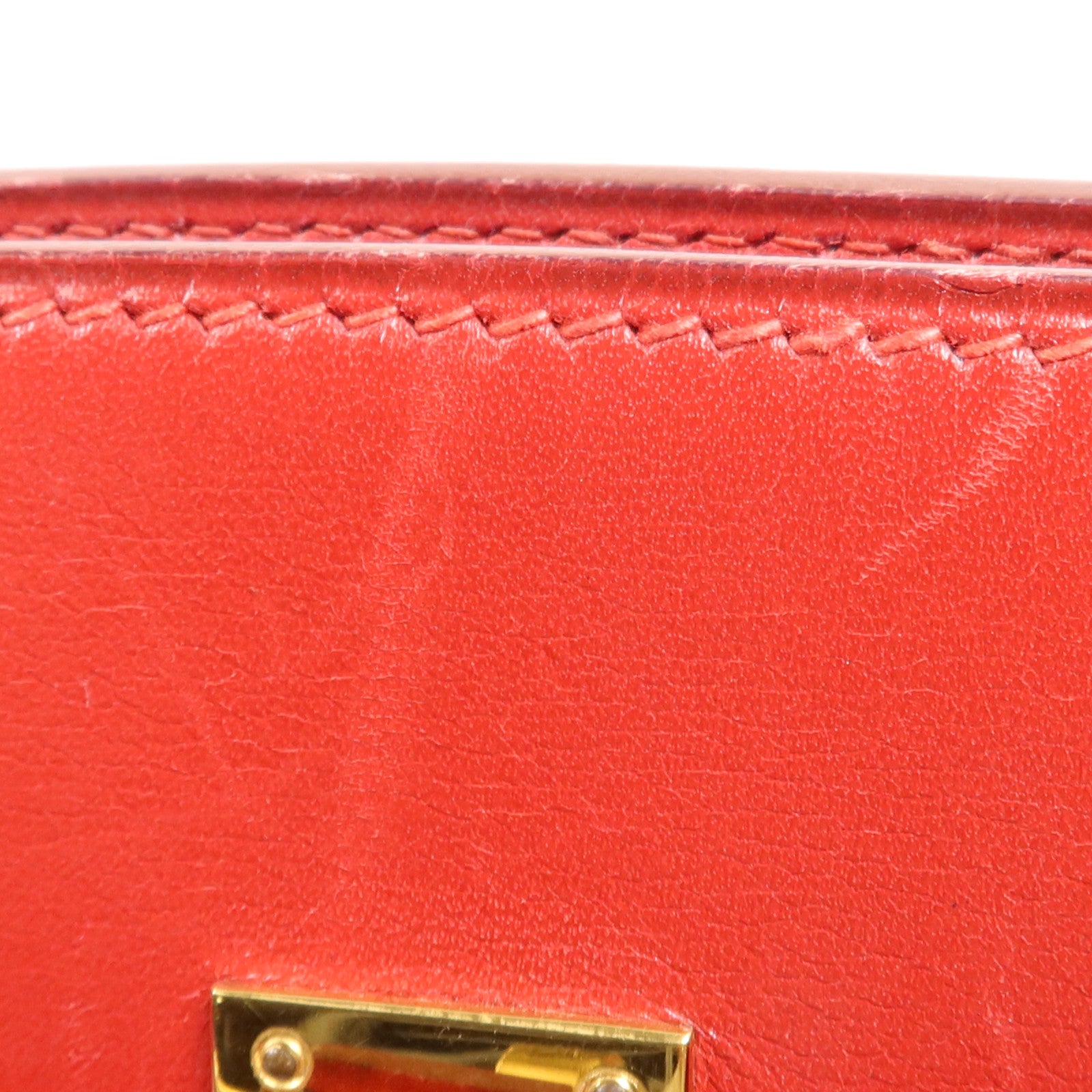 HERMES Box Calf皮革Sac Kelly Sport金扣肩背袋