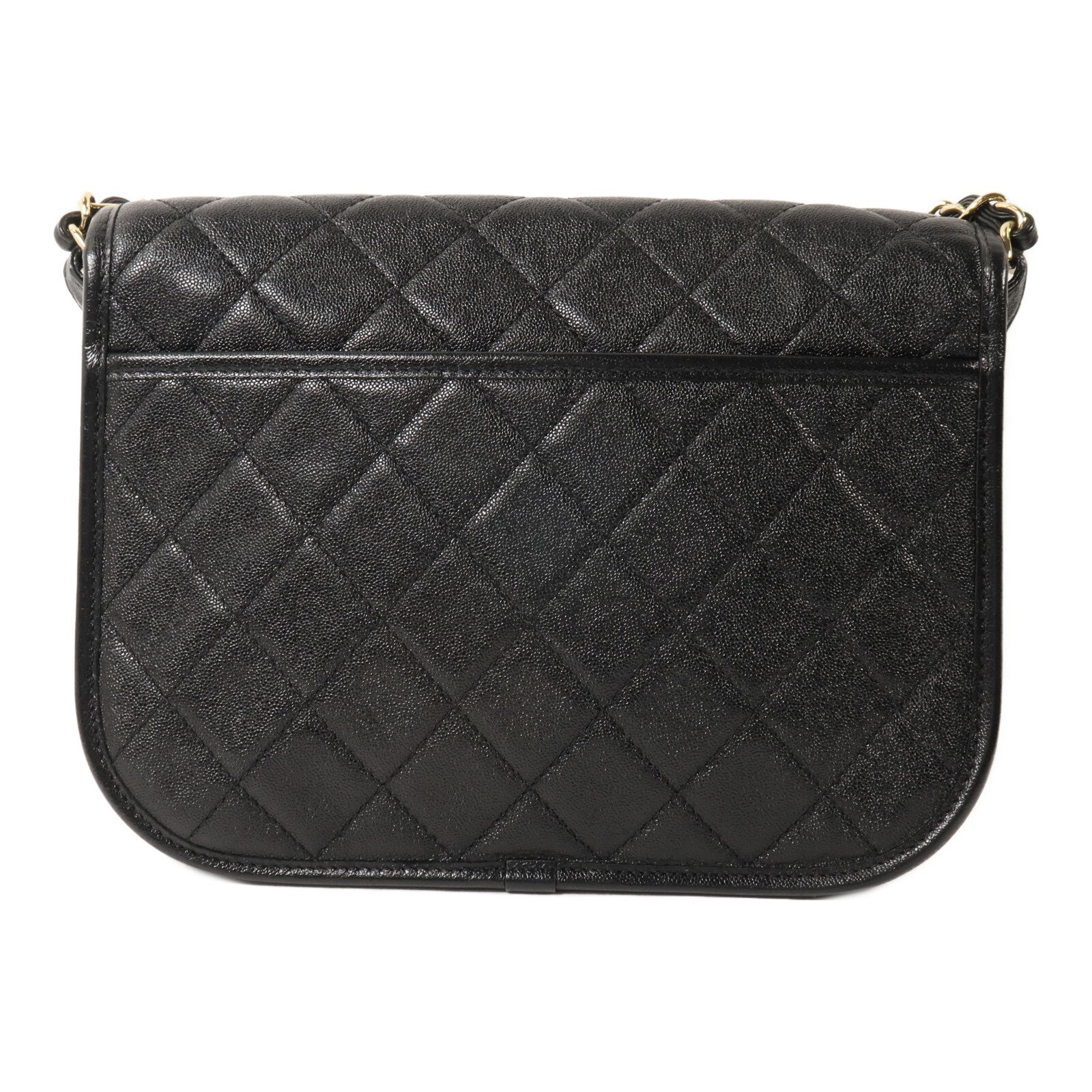 CHANEL 牛皮皮革Chain Shoulder鏈帶肩背袋