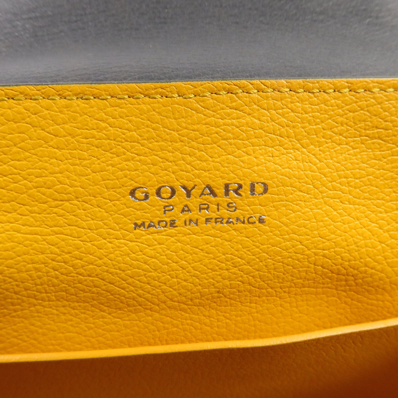 GOYARD 塗層帆布/牛皮皮革Saigon手挽肩背兩用袋