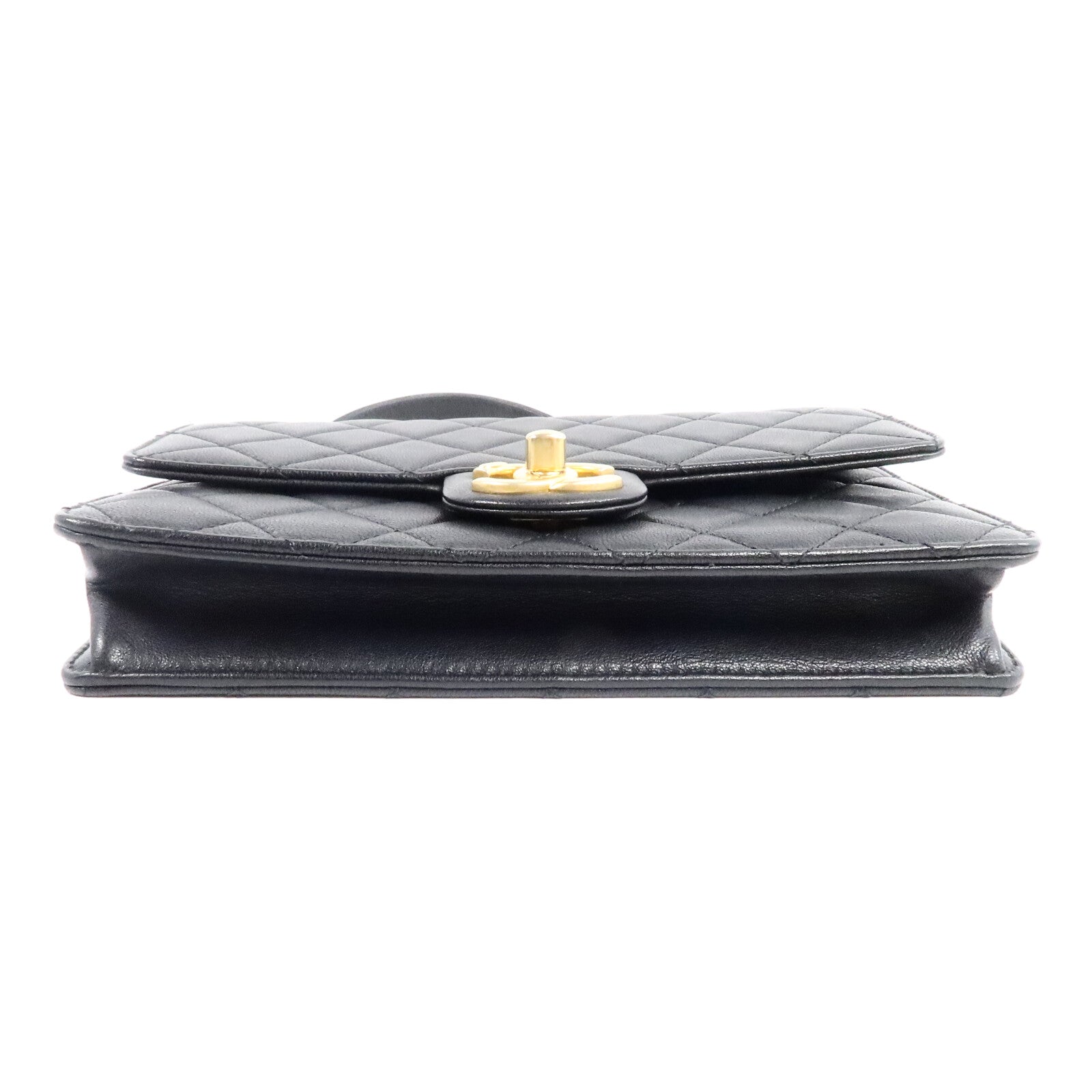 CHANEL 牛皮皮革Pearl Flap Bag鏈帶肩背袋