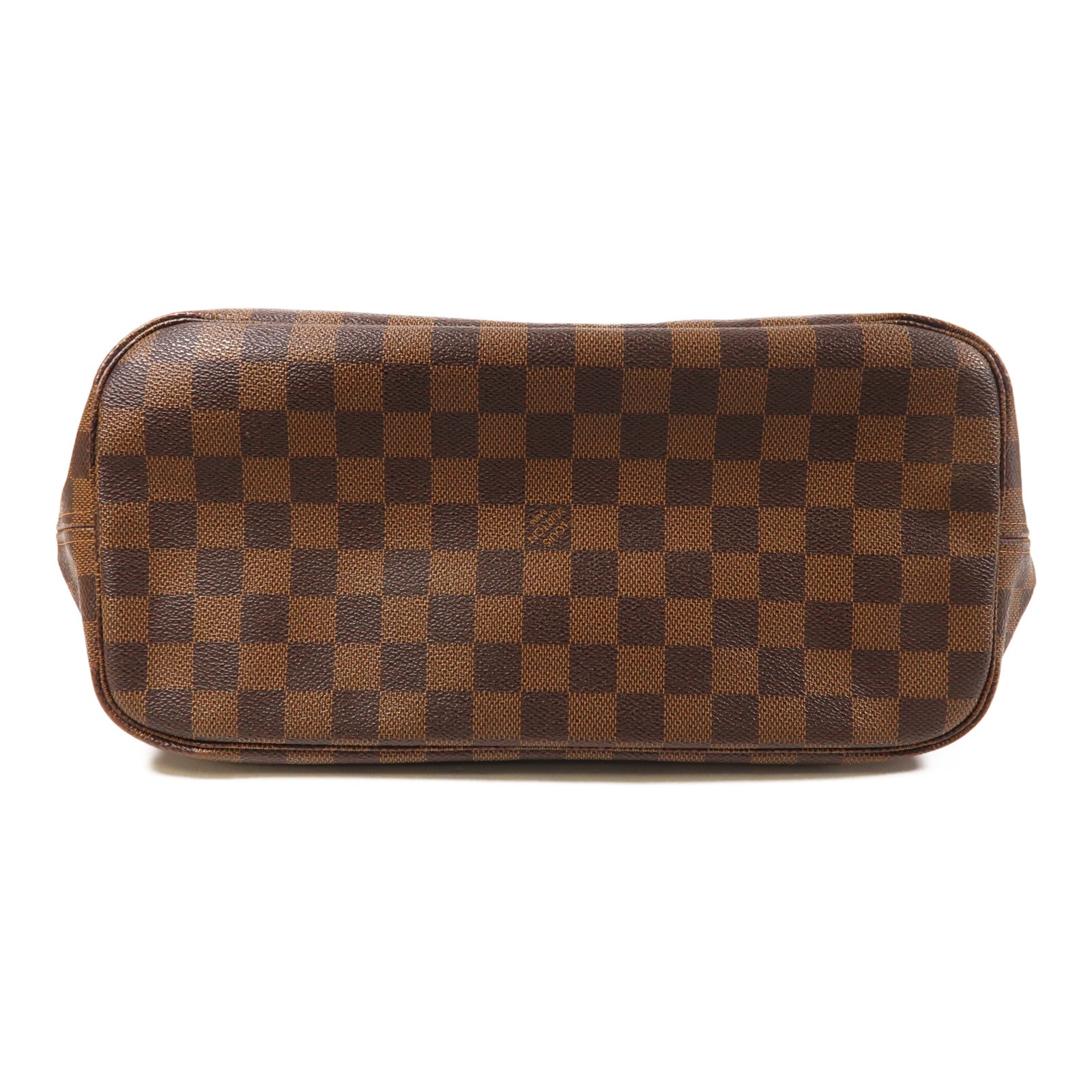 LOUIS VUITTON Damier Neverfull MM金扣手挽袋/肩背袋