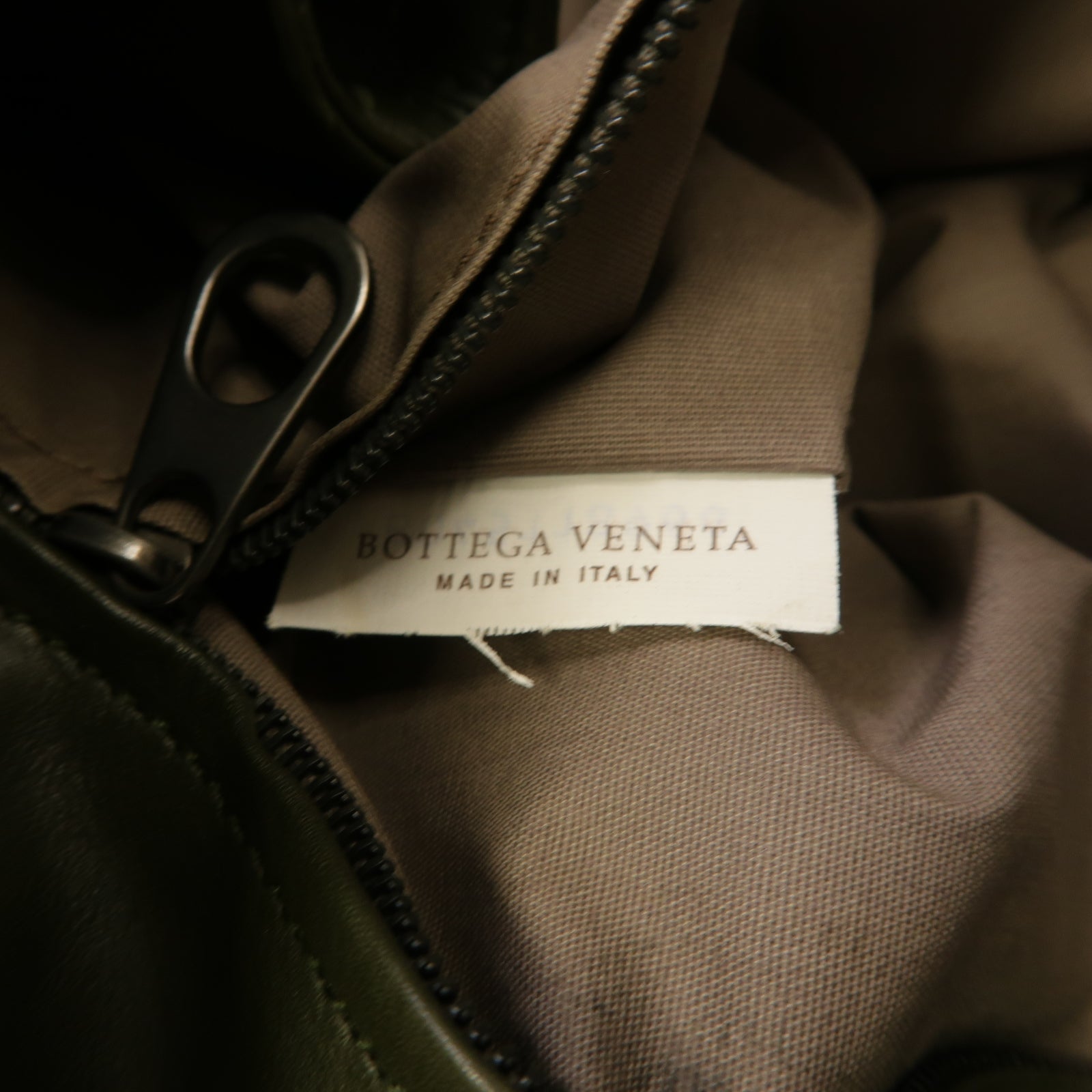 BOTTEGA VENETA 【激減優惠】牛皮皮革Shouder Bag銀扣手挽袋綠色