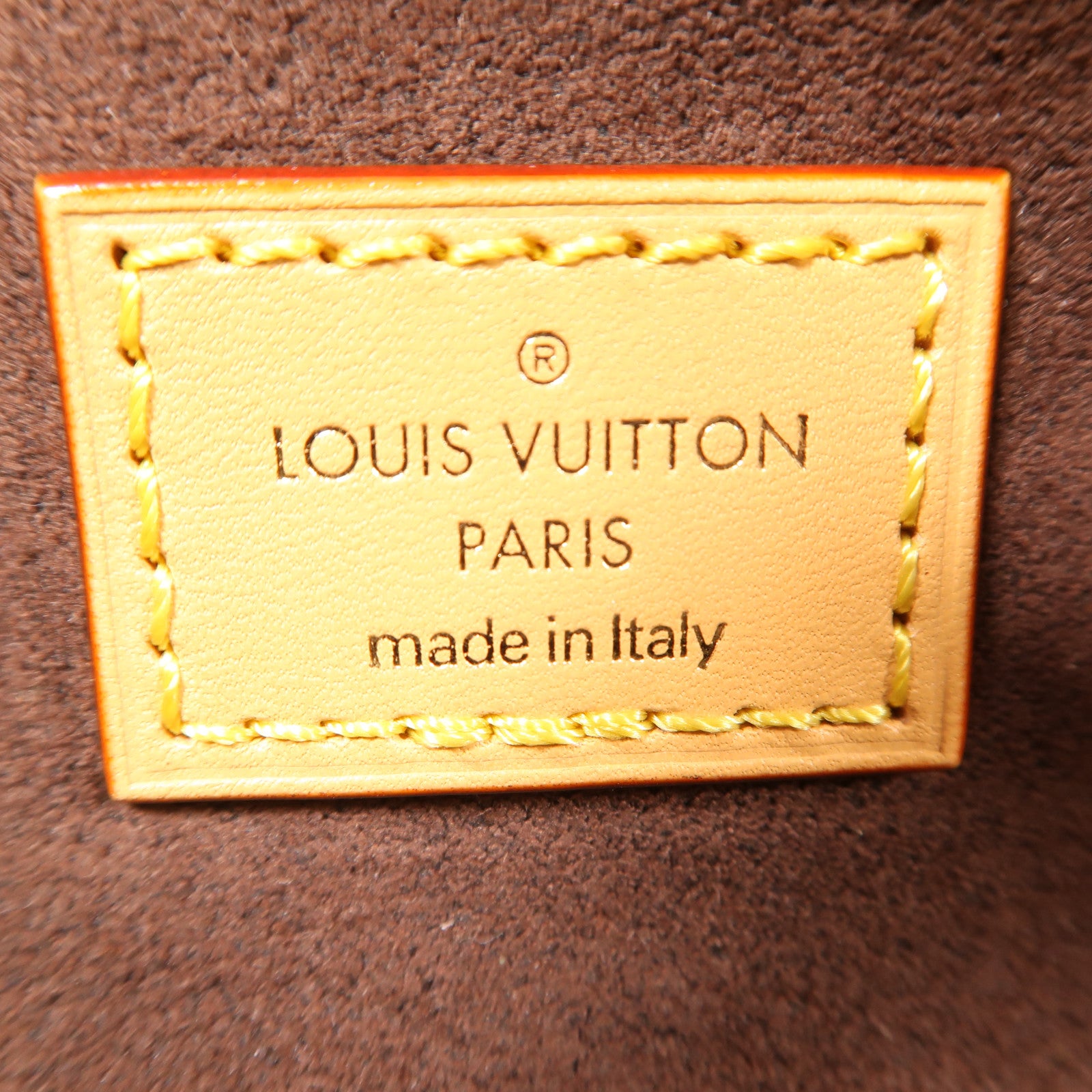 LOUIS VUITTON 【激減優惠】Monogram Mini Bumbag金扣手挽肩背兩用袋棕色