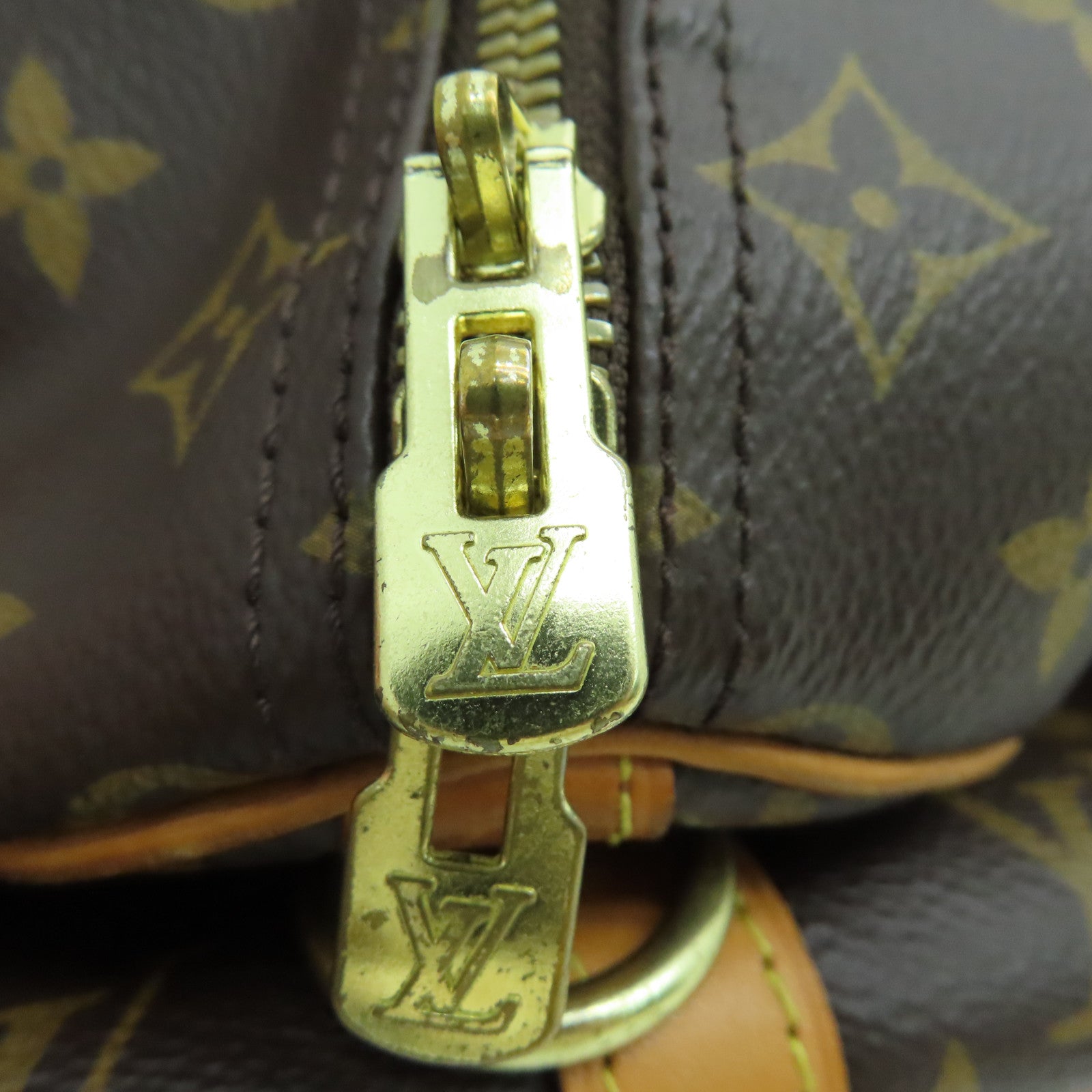 LOUIS VUITTON Monogram Speedy Bandouliere 30手挽肩背兩用袋啡色