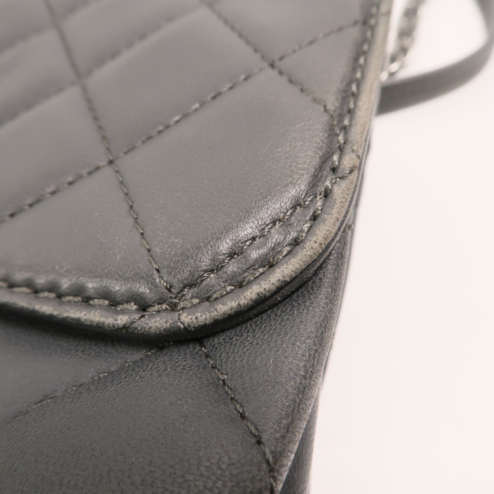CHANEL 羊皮皮革Shoulder Bag鏈帶肩背袋