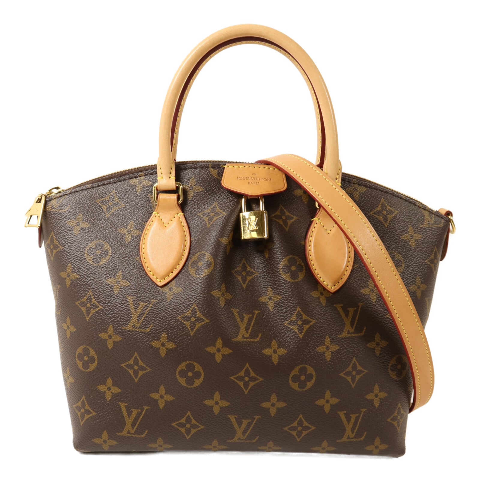 LOUIS VUITTON Monogram Boetie金扣手挽肩背兩用袋