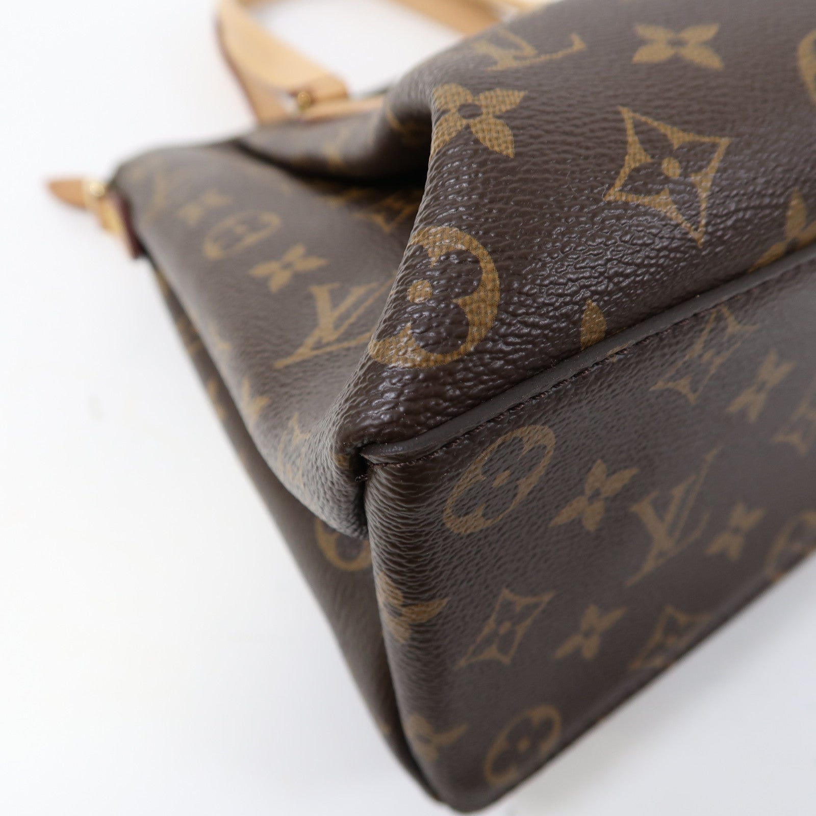 LOUIS VUITTON Monogram Rivoli MM金扣手挽肩背兩用袋啡色