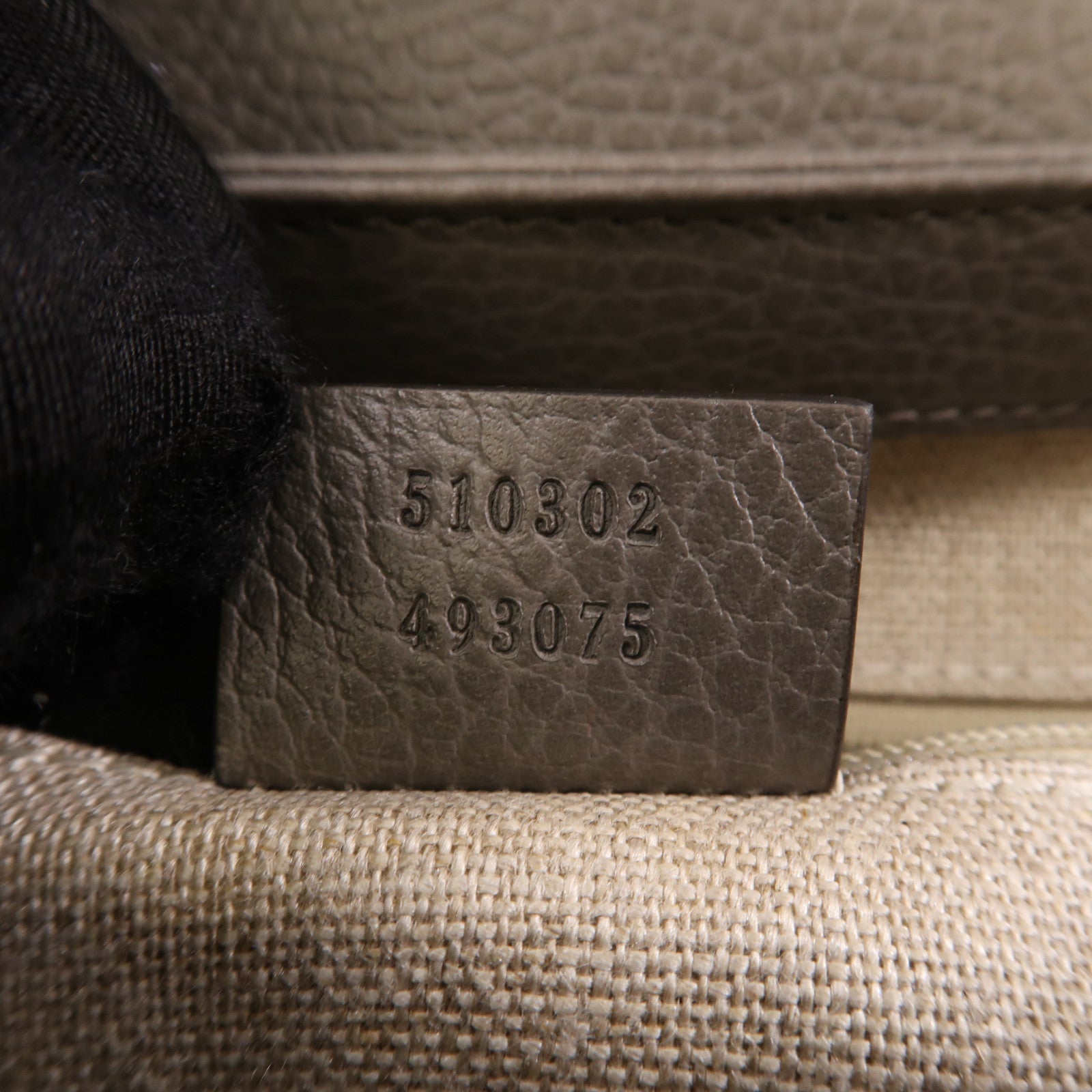 GUCCI 牛皮皮革Chain Shoulder Bag金扣鏈帶肩背袋灰色