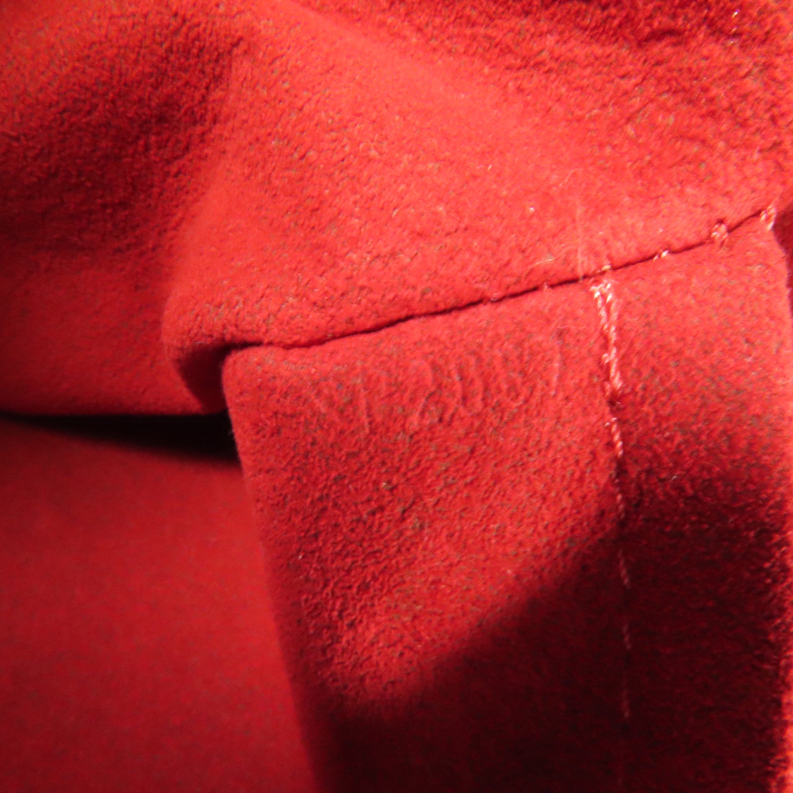 LOUIS VUITTON Damier Hampstead 金扣手挽袋