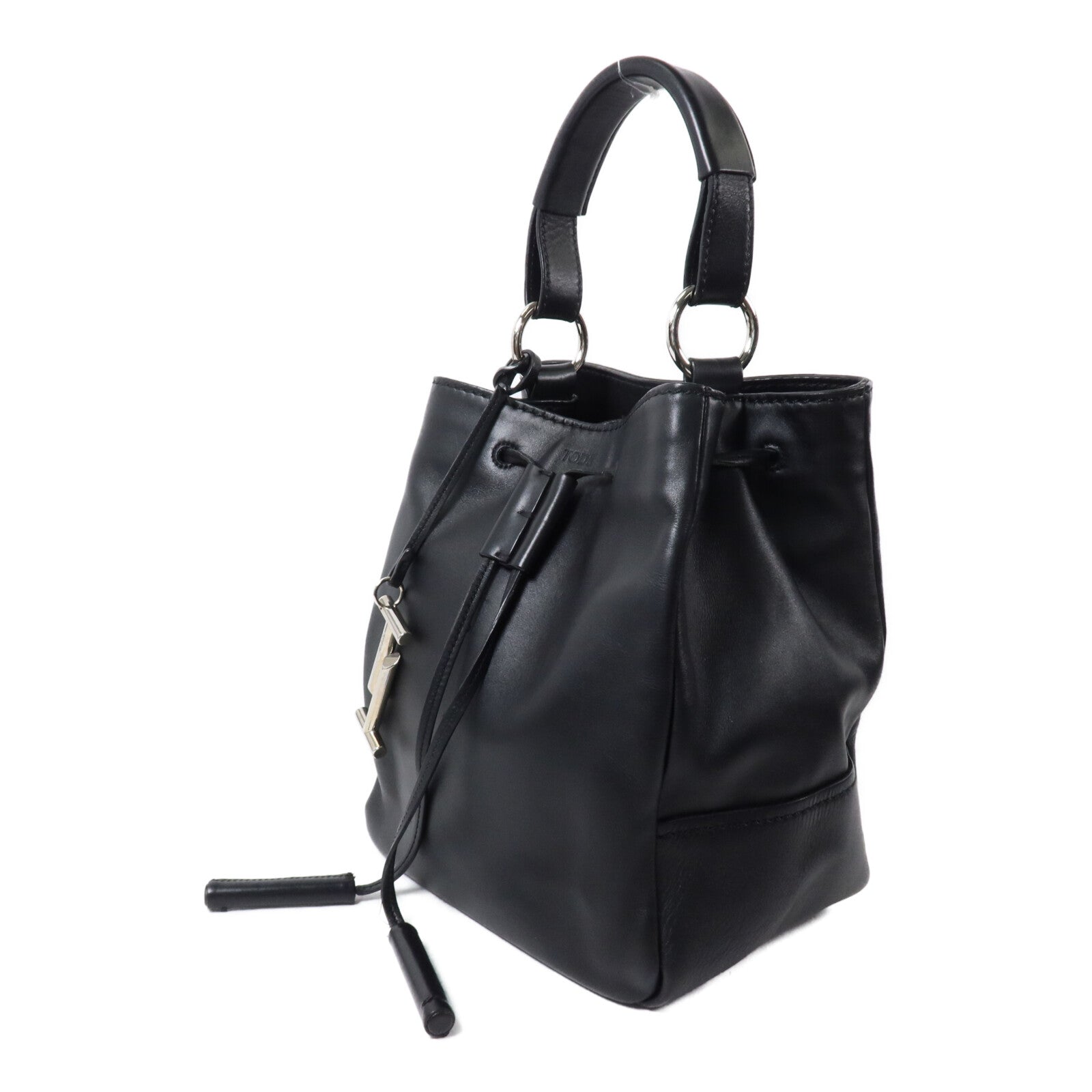 TOD'S 牛皮皮革Bucket手挽肩背兩用袋