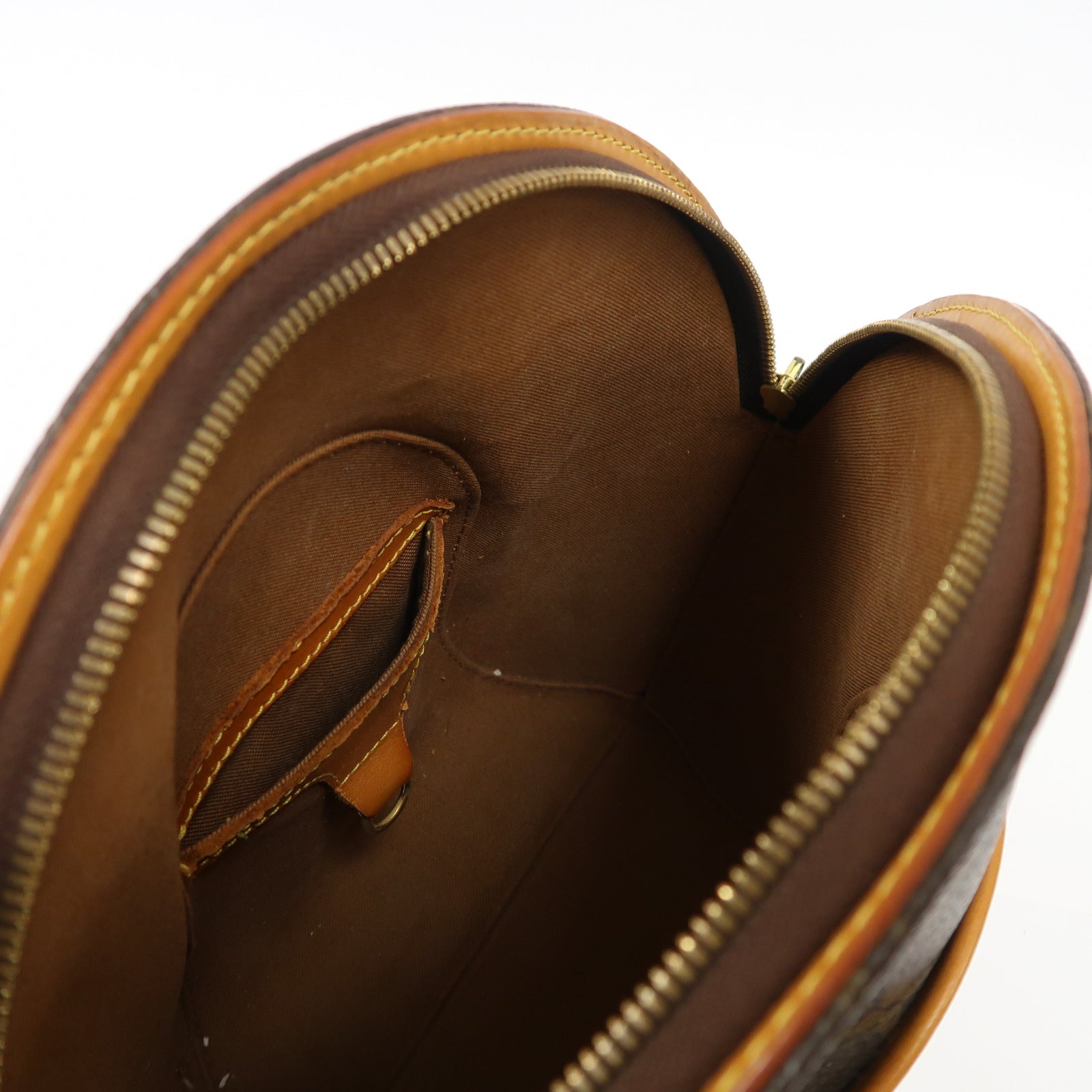 LOUIS VUITTON 【激減優惠】Monogram Ellipse PM金扣手挽袋啡色