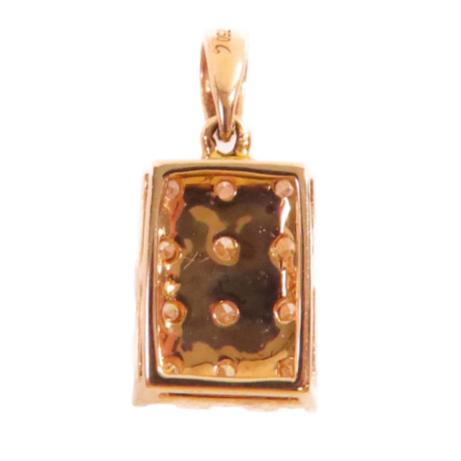 JEWELRY 18K玫瑰金/鑽石Diamond Pendant Top吊墜頭扣