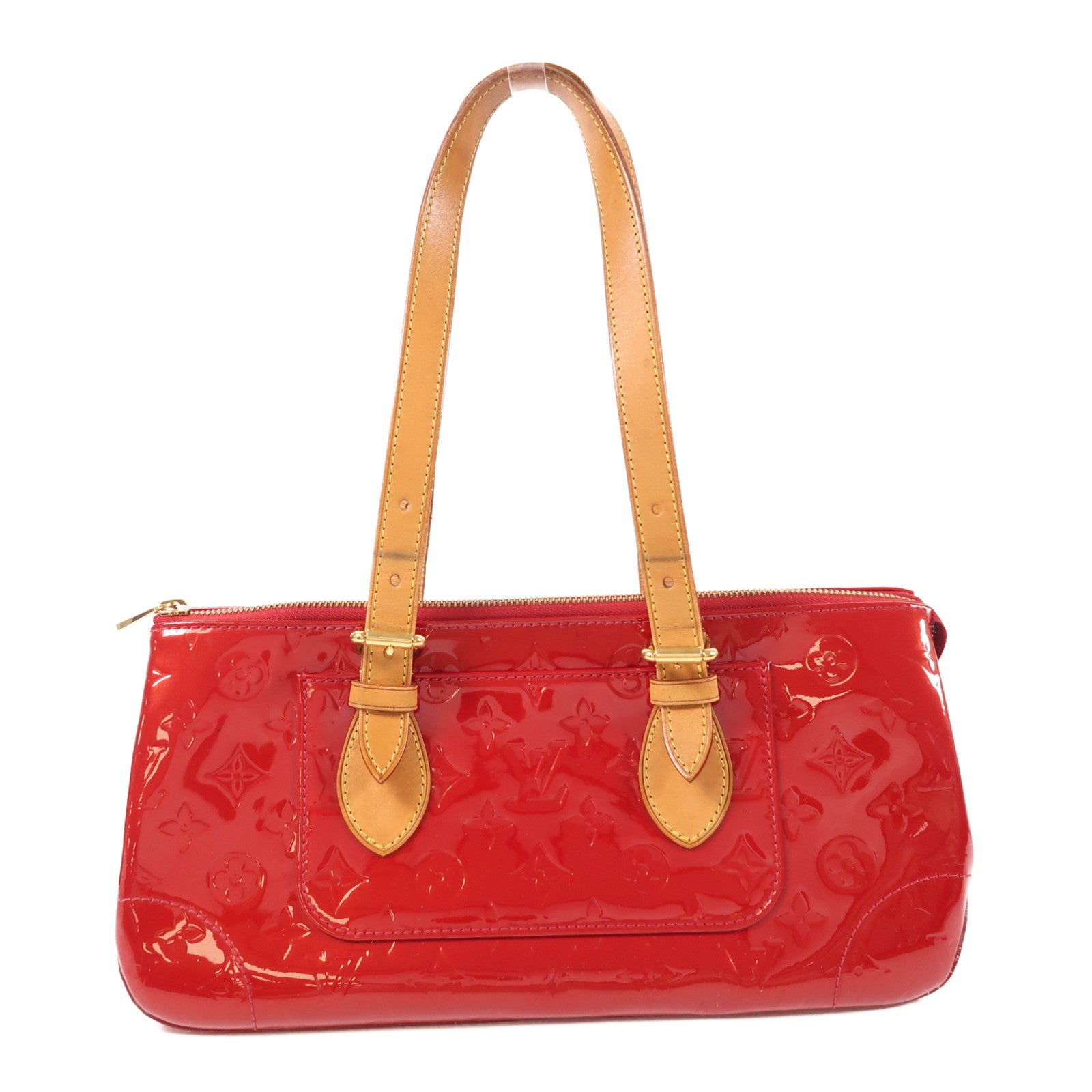 LOUIS VUITTON Vernis Rosewood Avenue金扣肩背袋