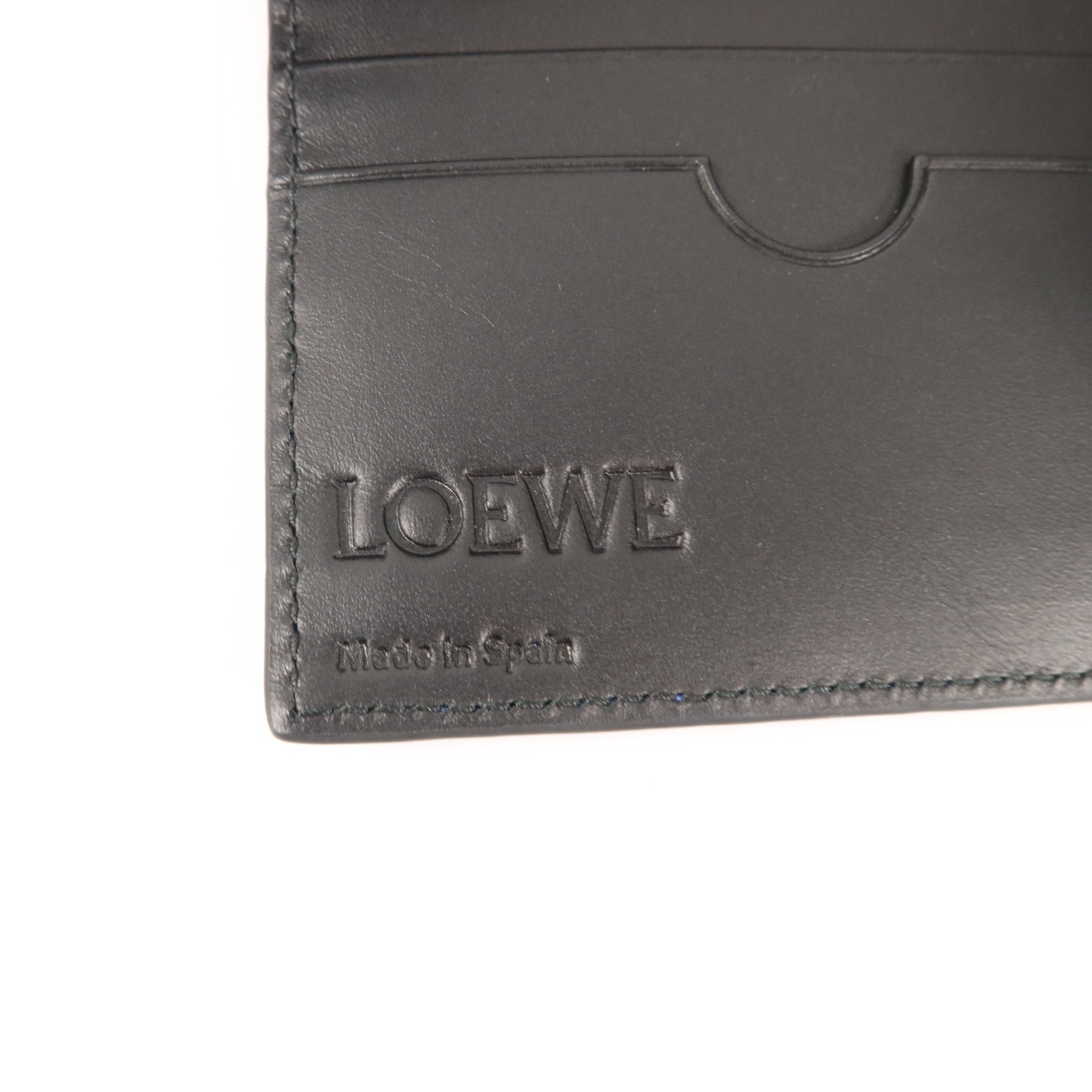 LOEWE 牛皮皮革Passport and Card Holder護照卡片套