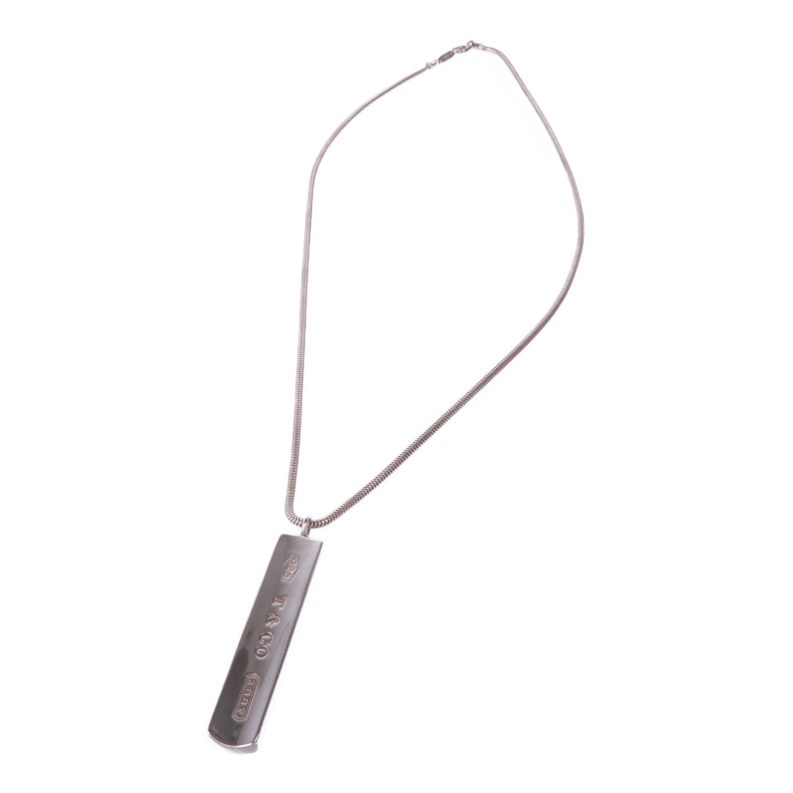TIFFANY＆CO 925純銀1837 Necklace項鍊