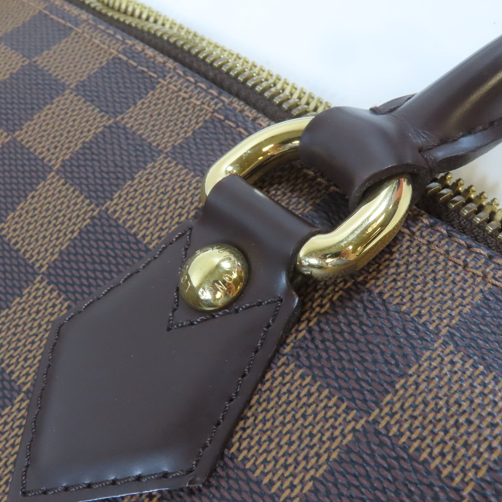 LOUIS VUITTON Damier Saleya MM Tote Bag金扣手挽袋啡色