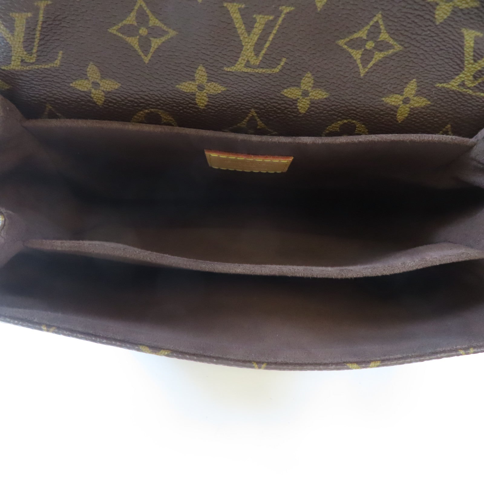 LOUIS VUITTON Monogram Pochette Metis金扣手挽肩背兩用袋啡色