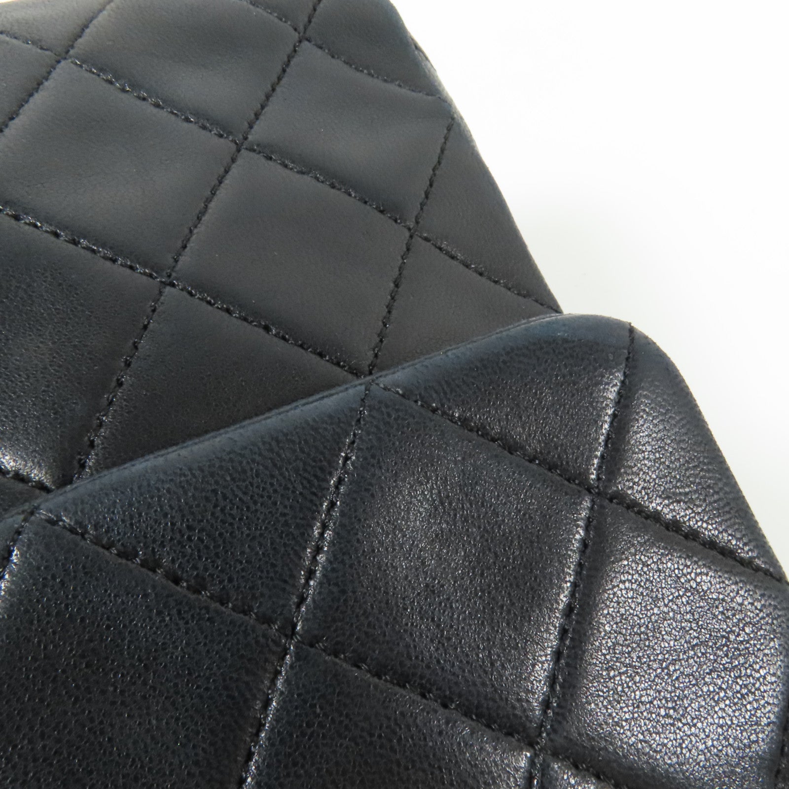 CHANEL 羊皮皮革Mini Classic 20金扣鏈帶肩背袋