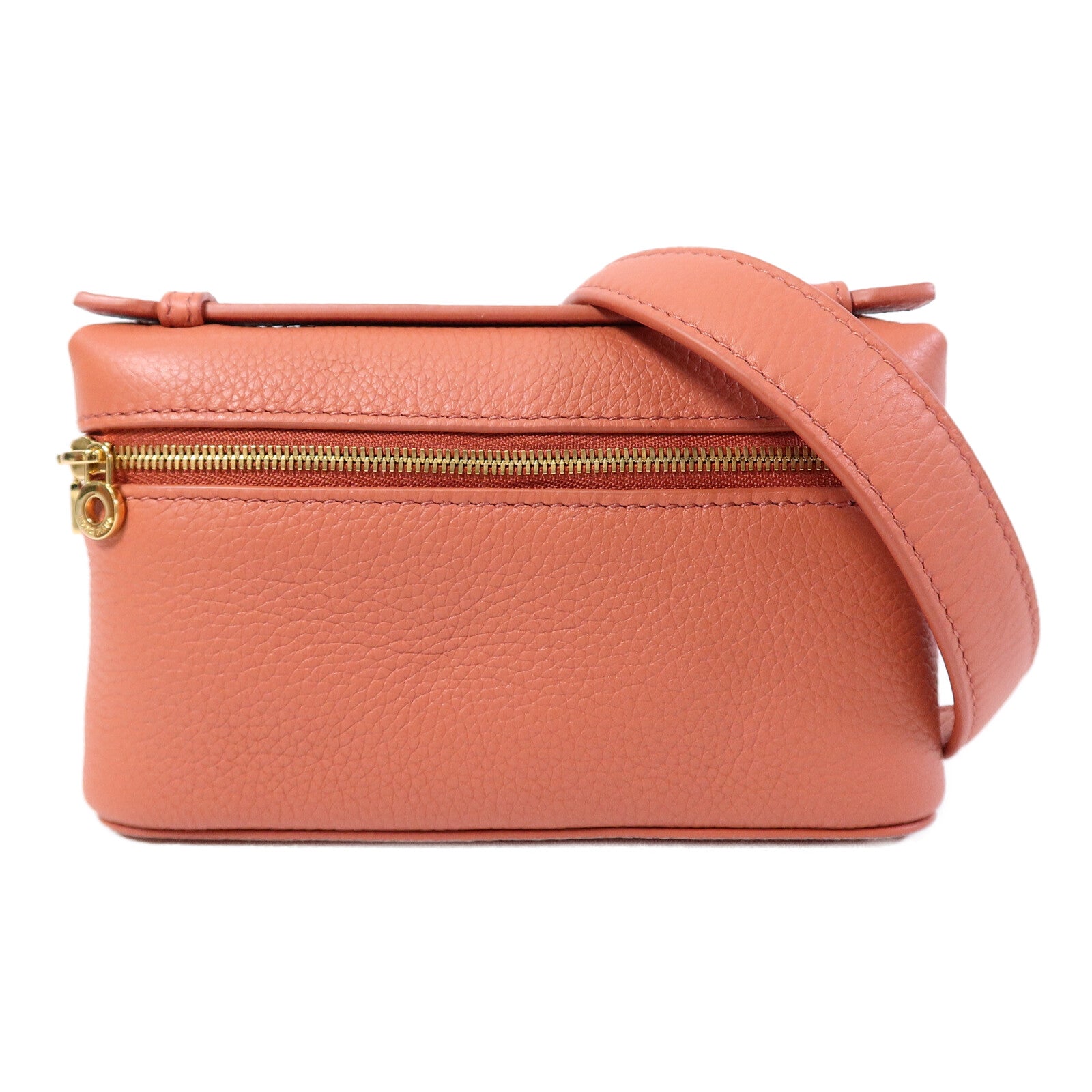 Loro Piana 【激減優惠】牛皮皮革Extra Pocket Mini手挽肩背兩用袋