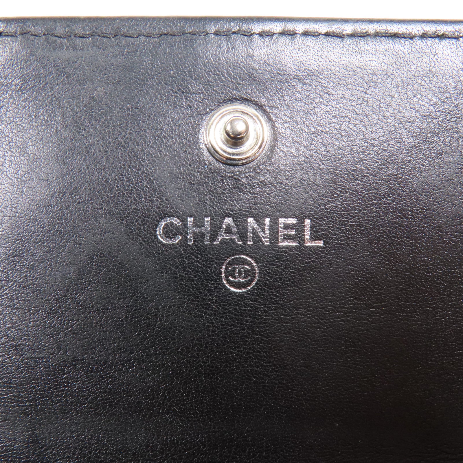 CHANEL 漆皮皮革Long Wallet長錢包