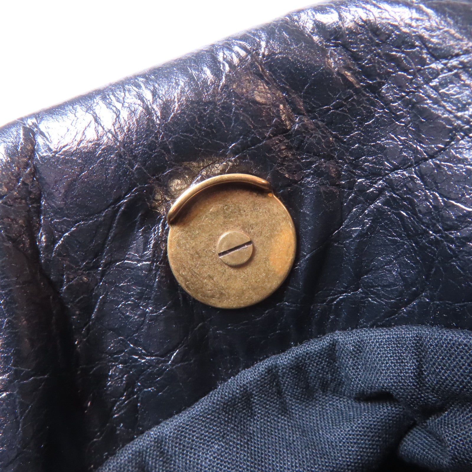 BALENCIAGA 牛皮皮革Monaco金扣鏈帶肩背袋黑色