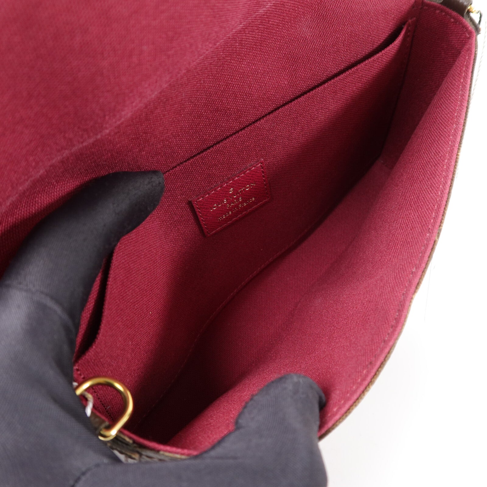 LOUIS VUITTON Monogram Pochette Felicie鏈帶肩背袋