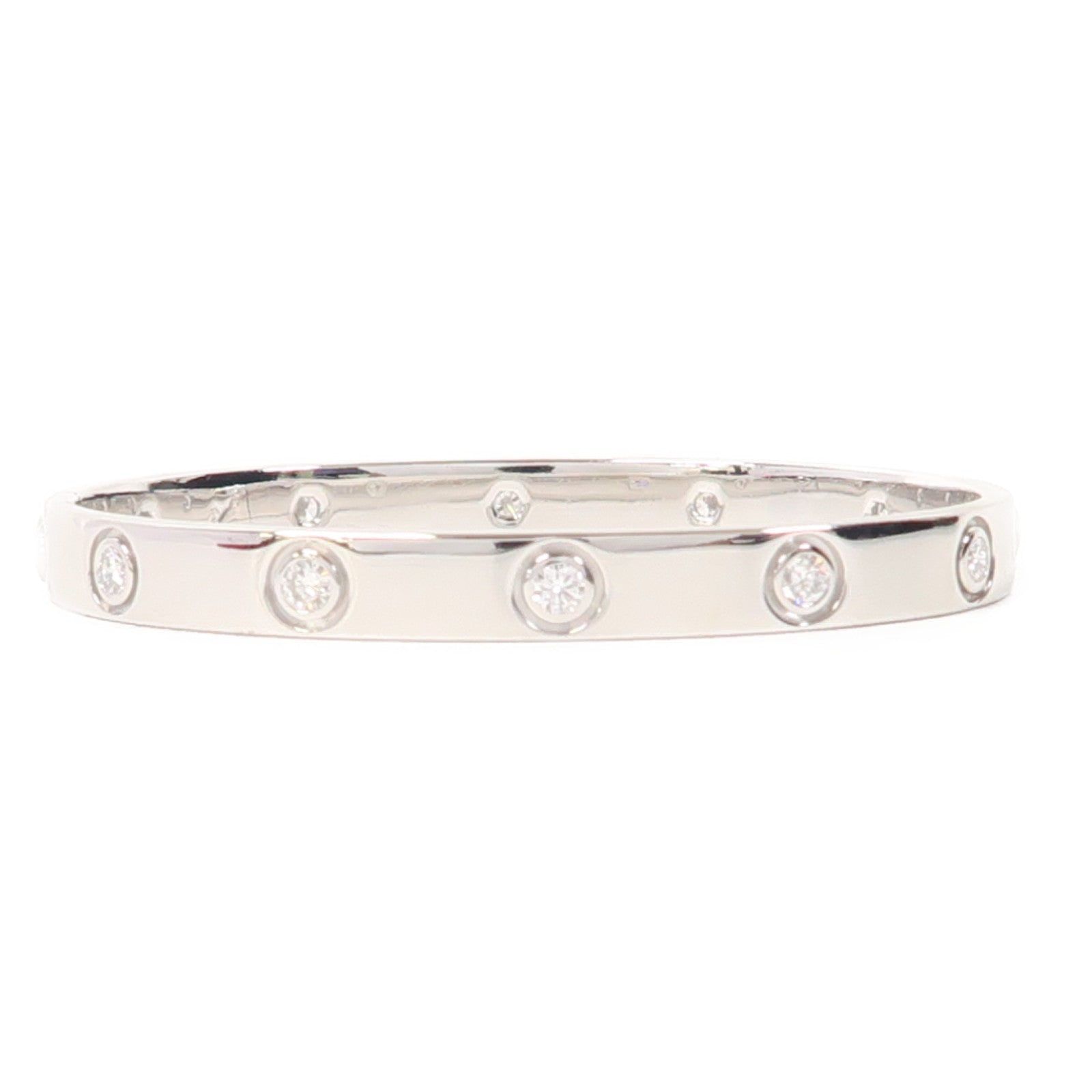 CARTIER 【激減優惠】18K白金Love Bracelet 10 Diamonds手鐲Cartier#16