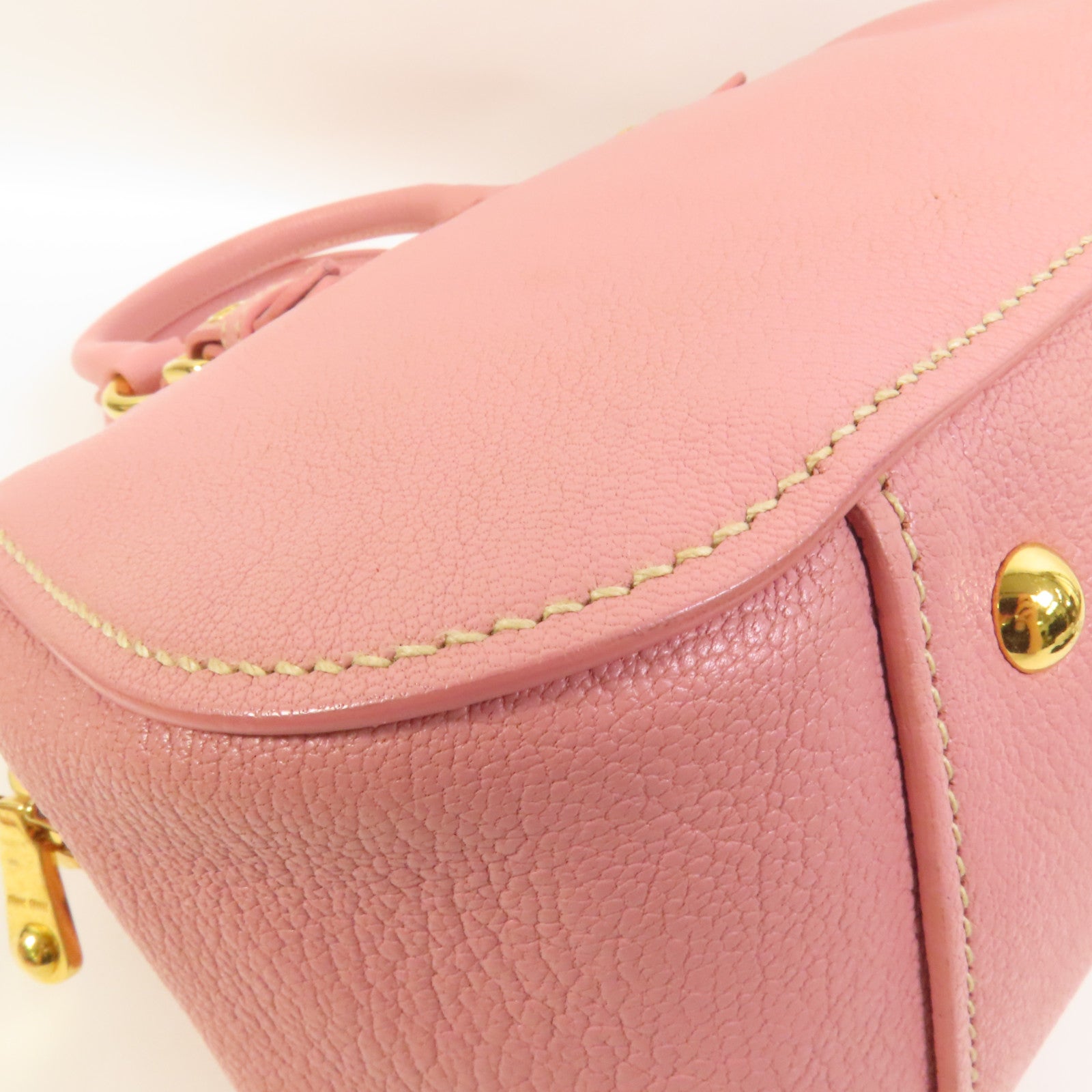 Miu Miu 牛皮皮革2 Way Shoulder手挽肩背兩用袋