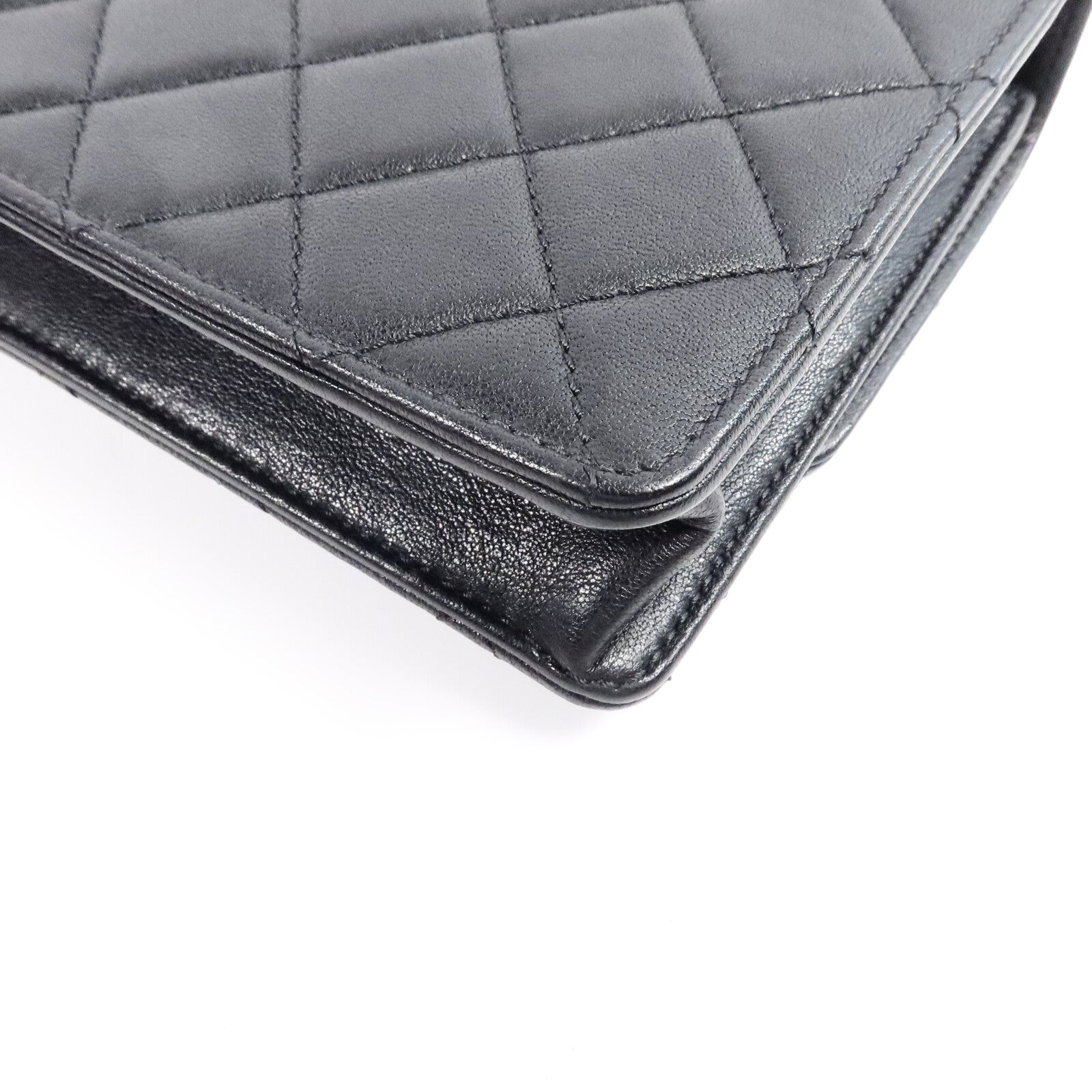 CHANEL 牛皮皮革Pearl Flap Bag鏈帶肩背袋