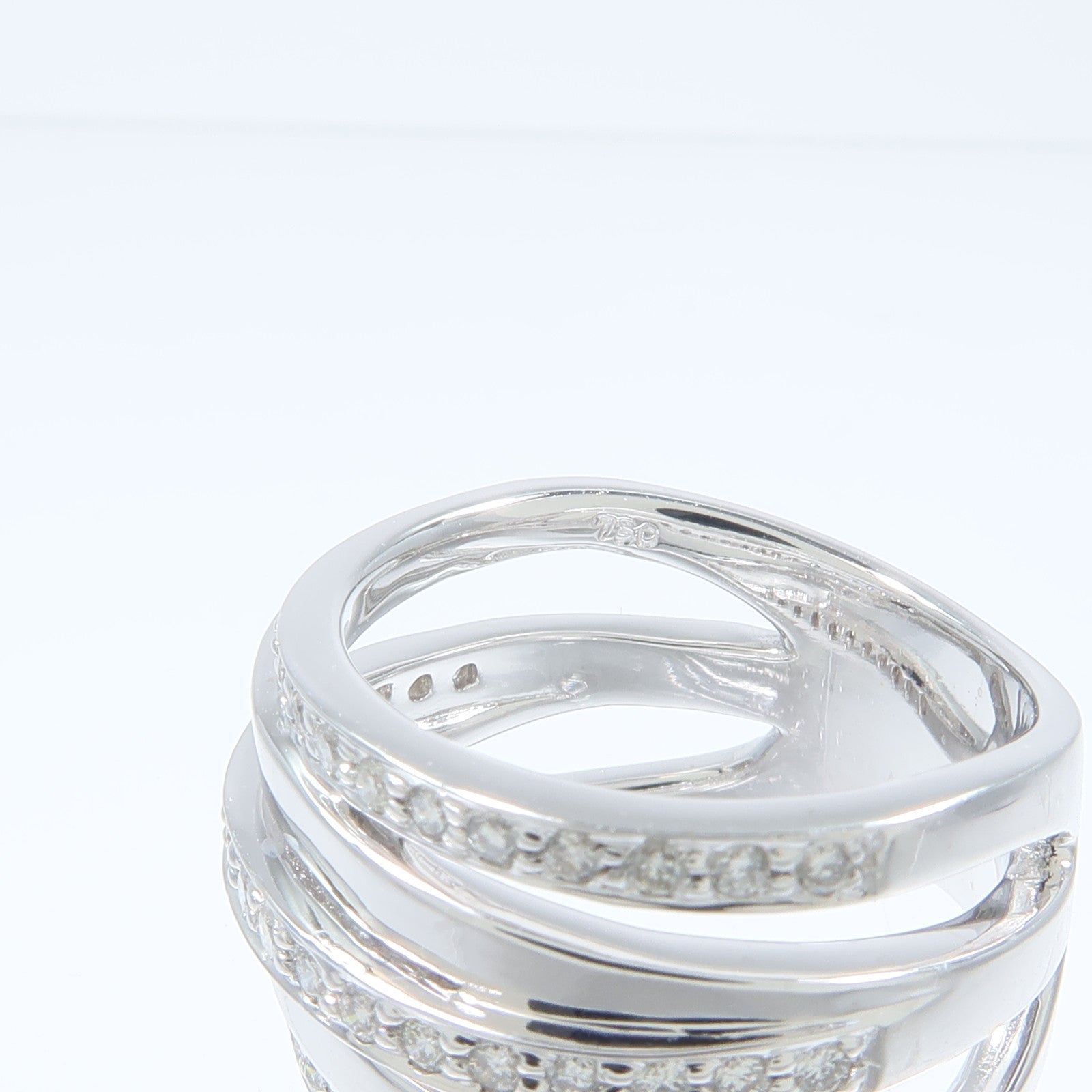 JEWELRY 18K白金Diamond Ring鑽石戒指