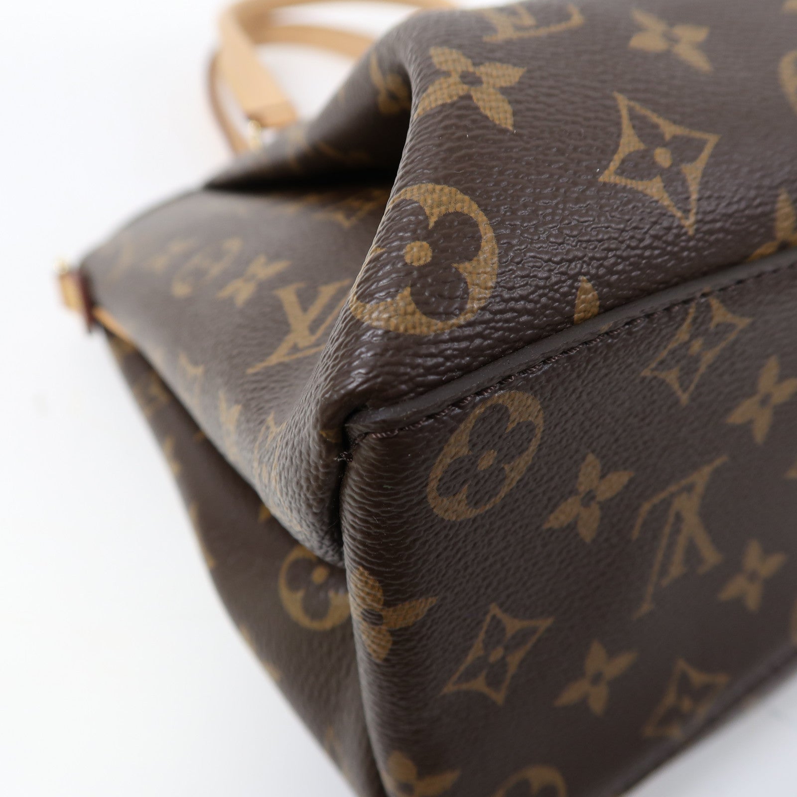 LOUIS VUITTON Monogram Rivoli MM金扣手挽肩背兩用袋啡色