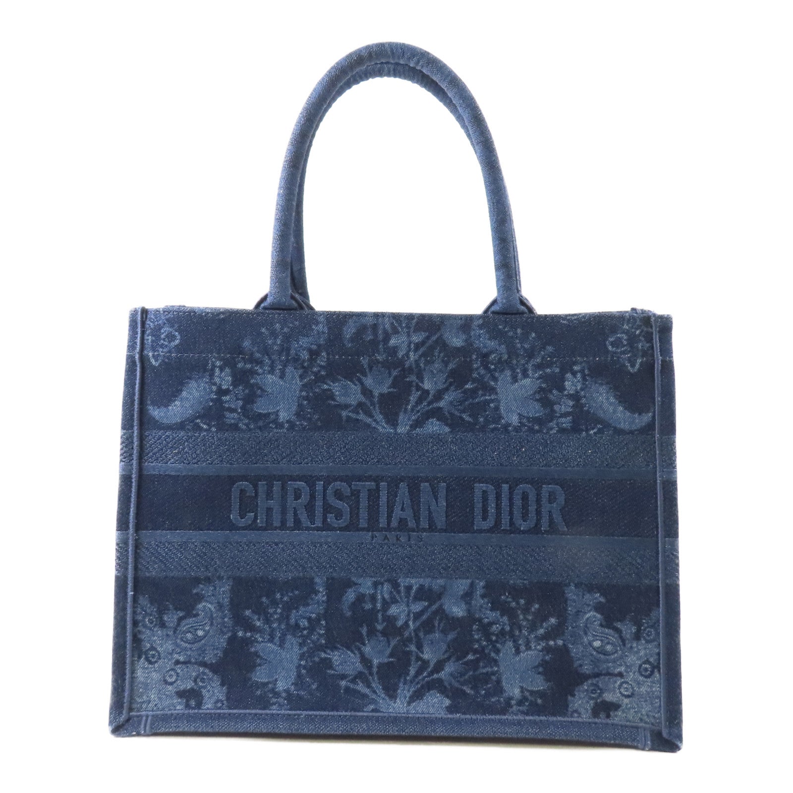 Dior 帆布Book Tote手挽袋藍色