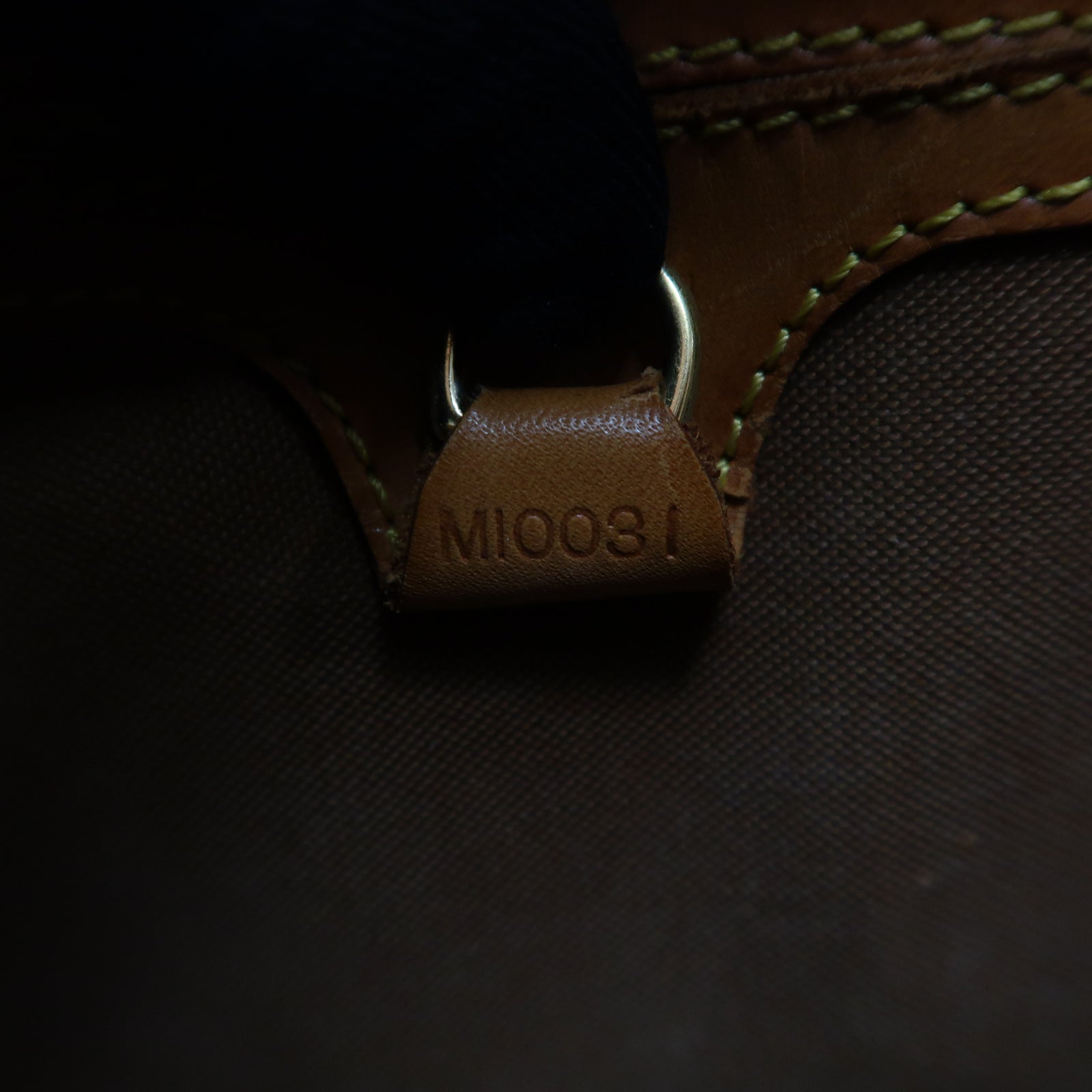 LOUIS VUITTON 【激減優惠】Monogram Ellipse PM金扣手挽袋啡色