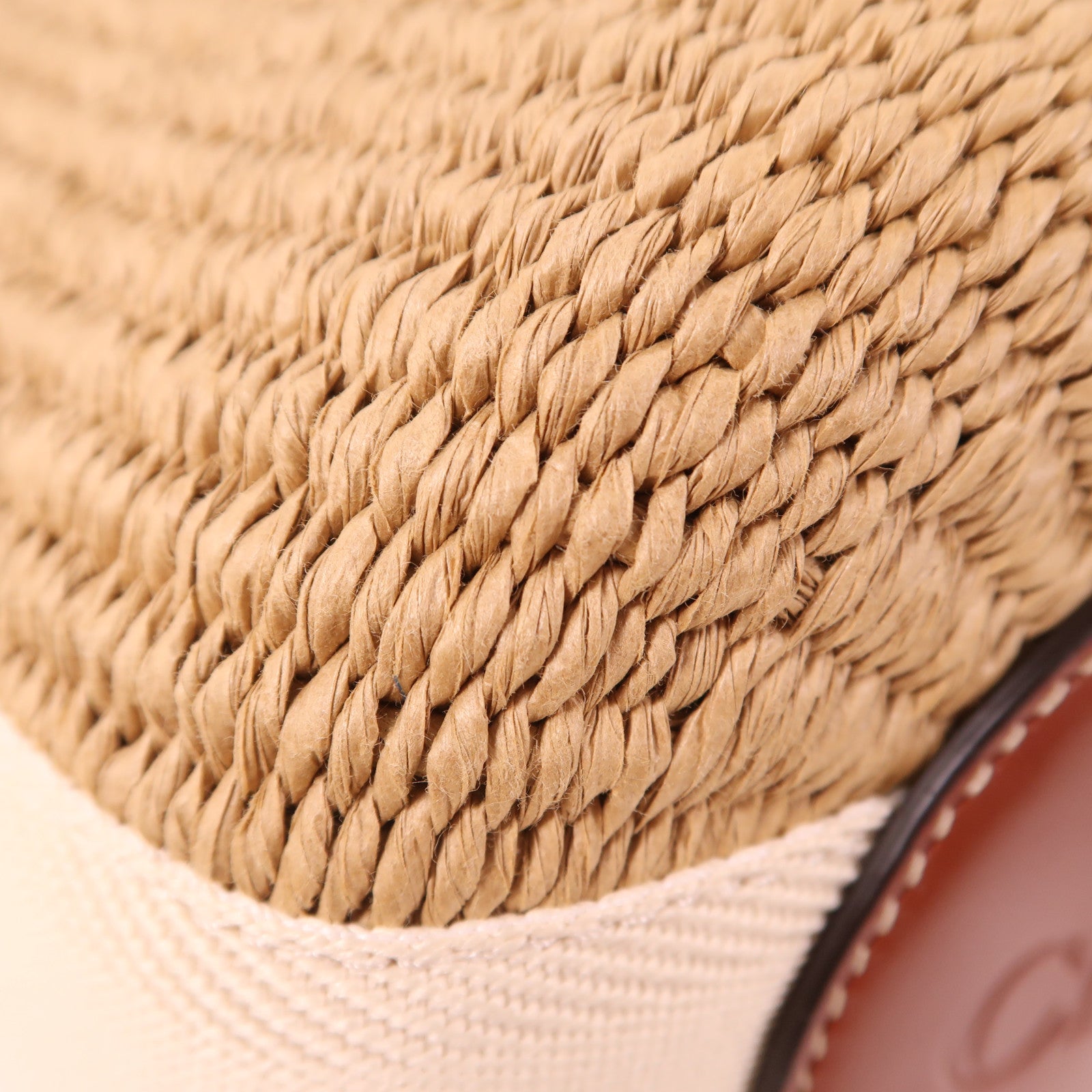 Chloe Raffia Woody Bucket Bag金扣手挽肩背兩用袋