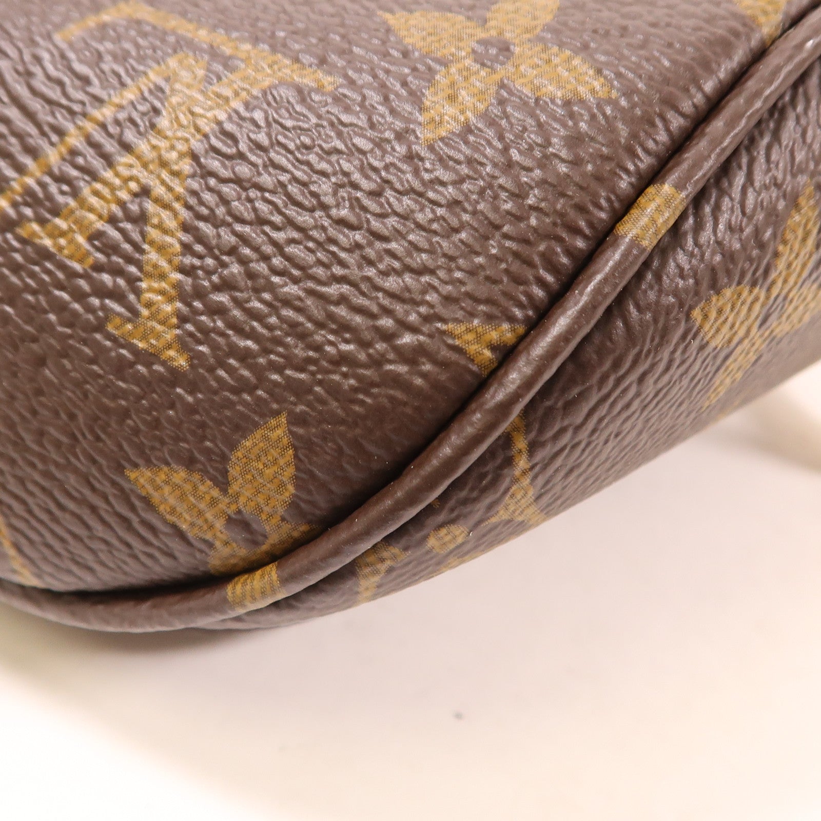 LOUIS VUITTON 【激減優惠】Monogram Mini Bumbag金扣手挽肩背兩用袋棕色