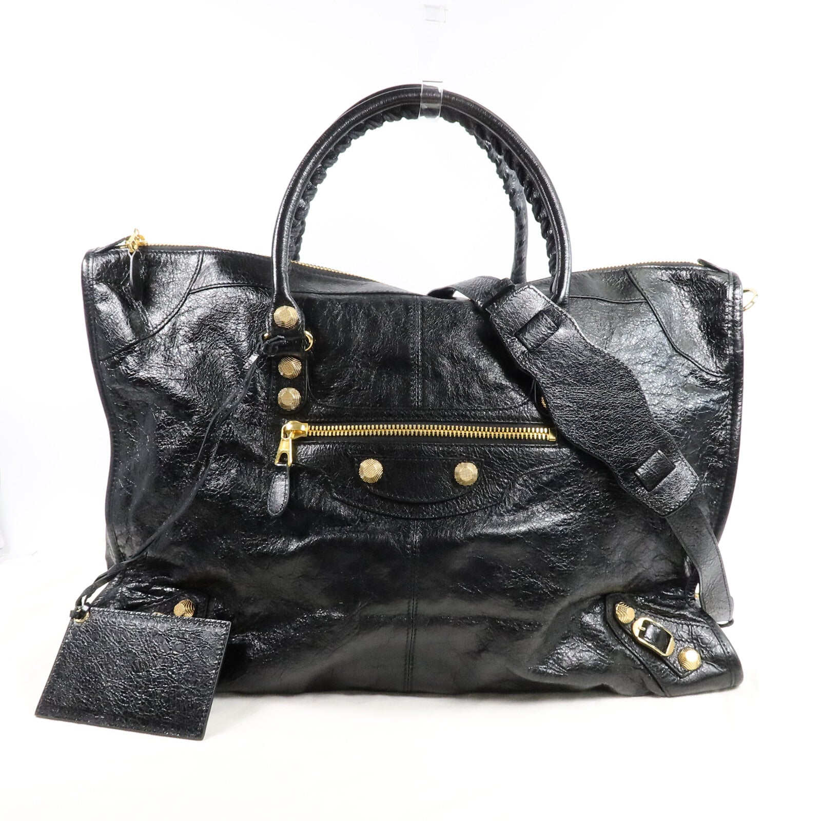 BALENCIAGA 牛皮皮革Classic City手挽肩背兩用袋
