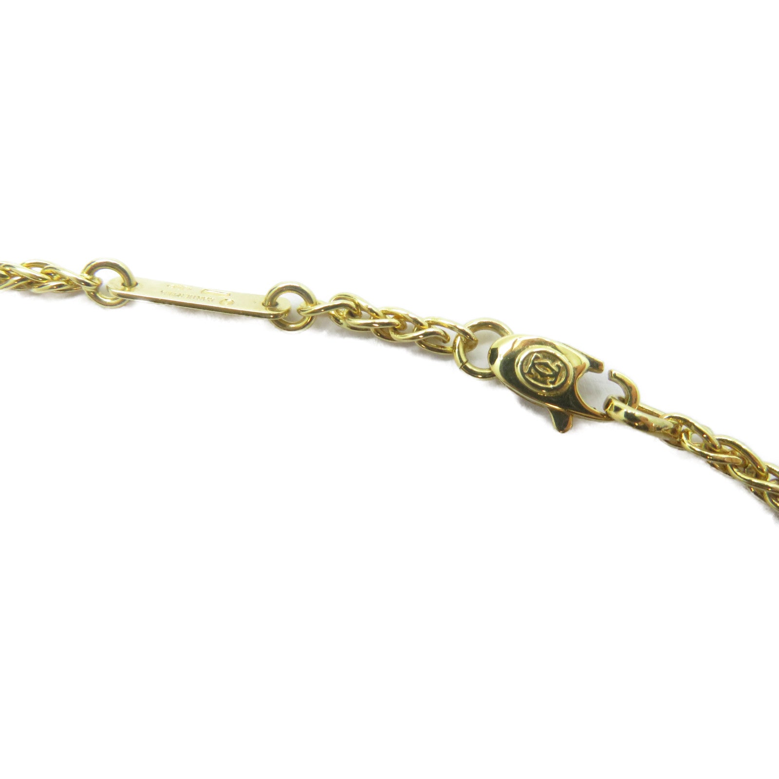 CARTIER 【激減優惠】18K黃金Panthere Diamond Charm Necklace項鍊