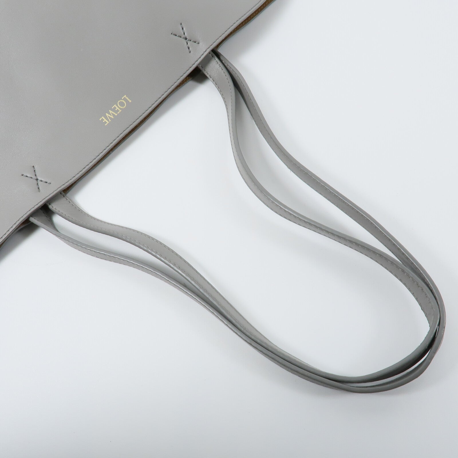 LOEWE 牛皮皮革Puzzle Fold Medium手挽袋