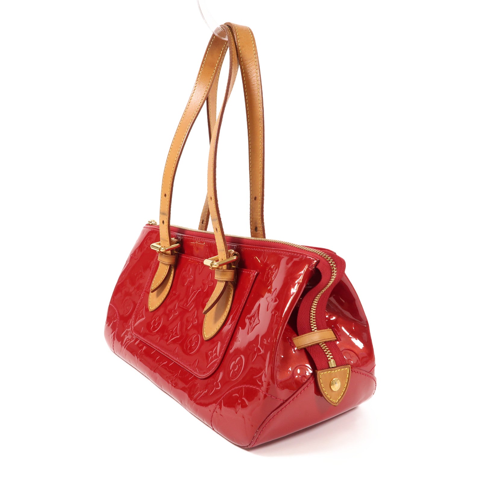 LOUIS VUITTON Vernis Rosewood Avenue金扣肩背袋