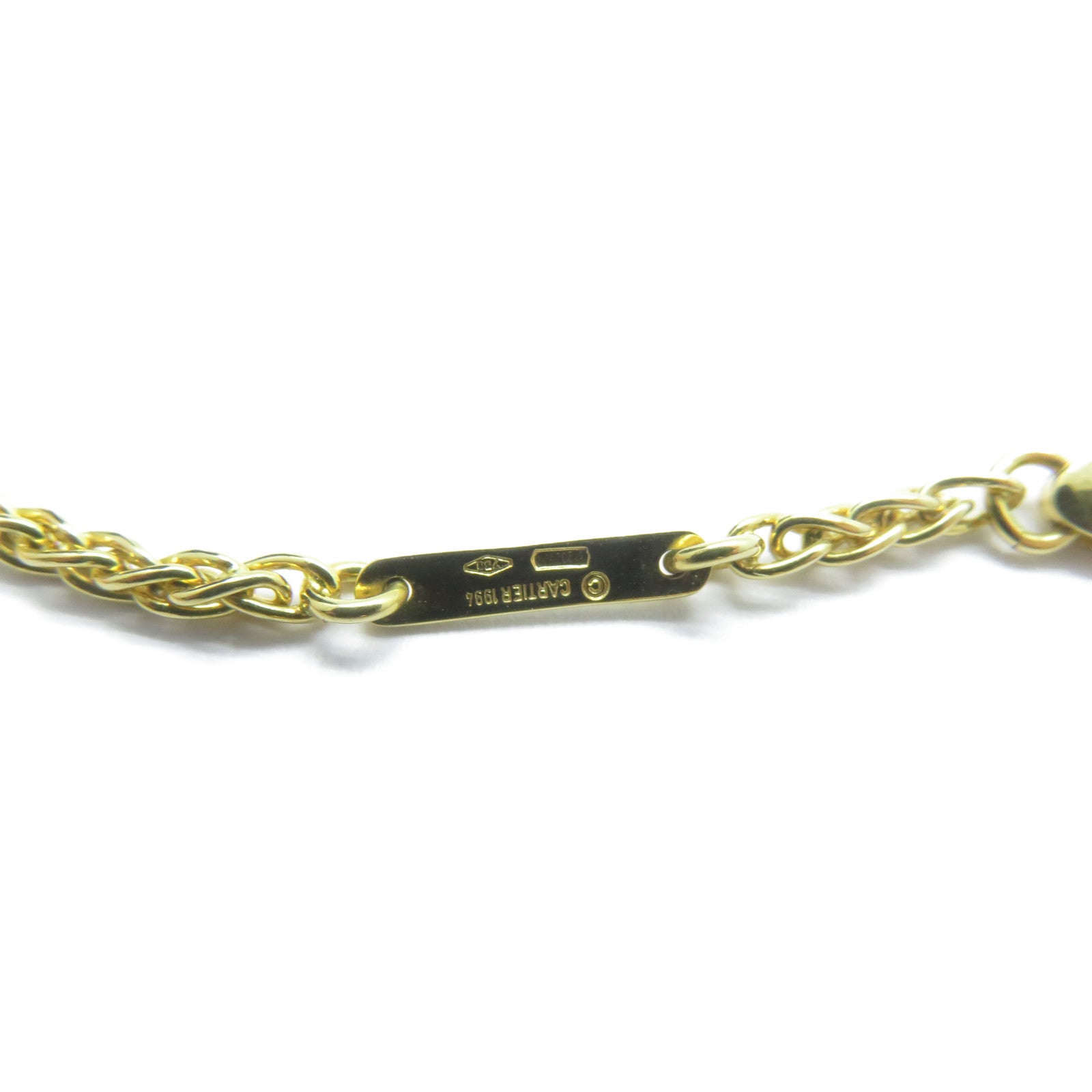 CARTIER 【激減優惠】18K黃金Panthere Diamond Charm Necklace項鍊