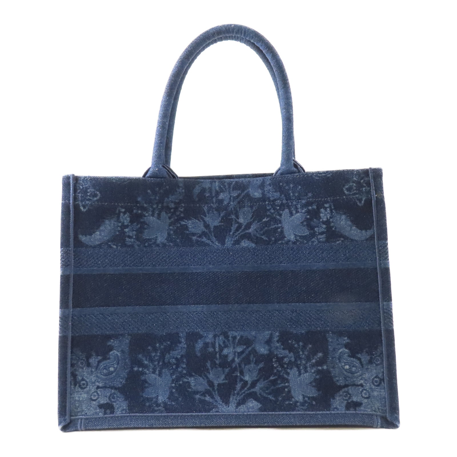 Dior 帆布Book Tote手挽袋藍色