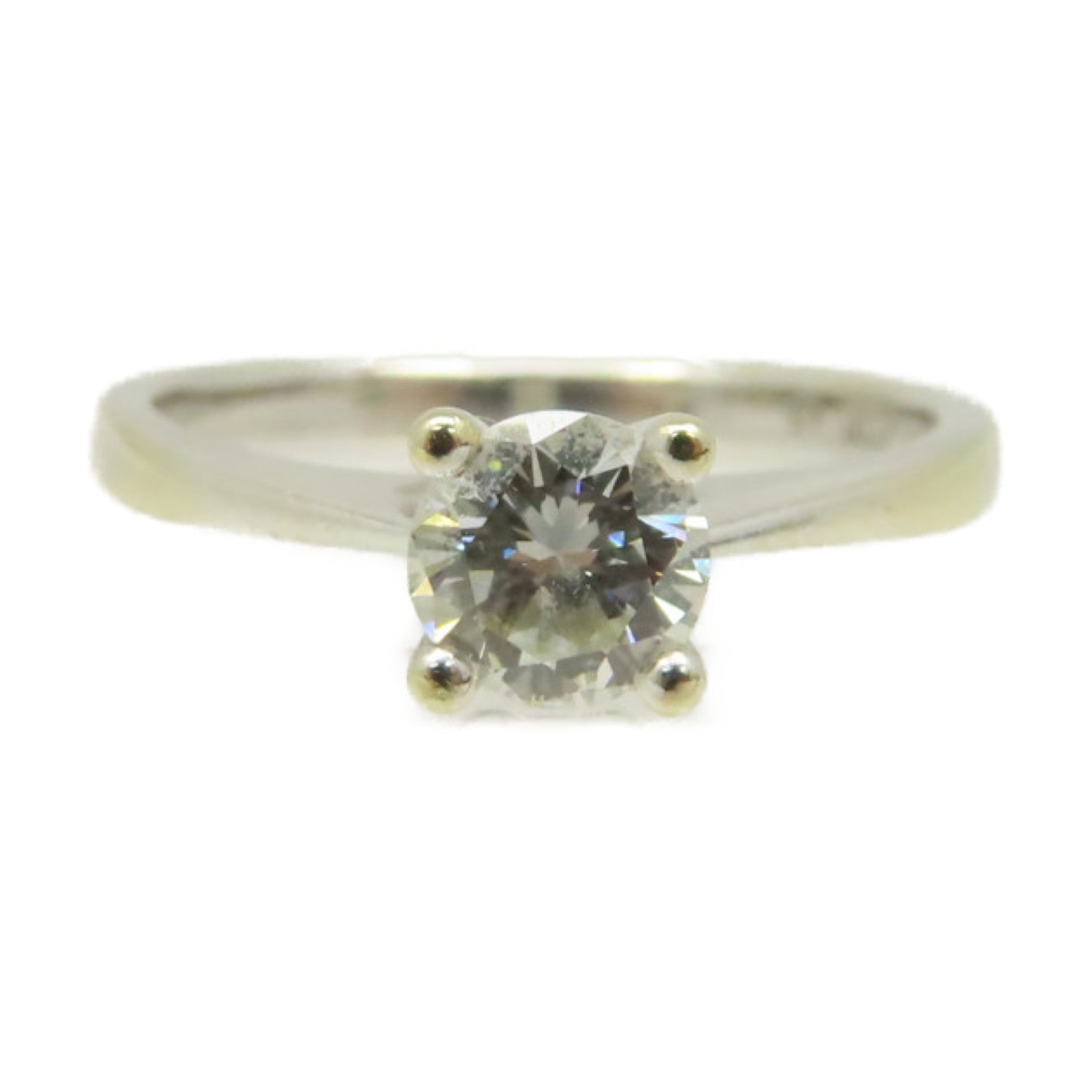 JEWELRY **【激減優惠】18K白金/0.40ct鑽石Diamond Ring戒指US#5