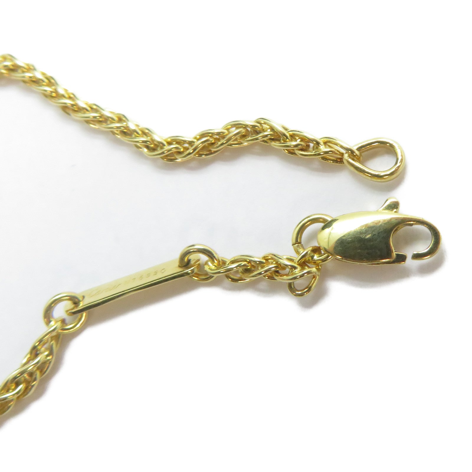 CARTIER 【激減優惠】18K黃金Panthere Diamond Charm Necklace項鍊