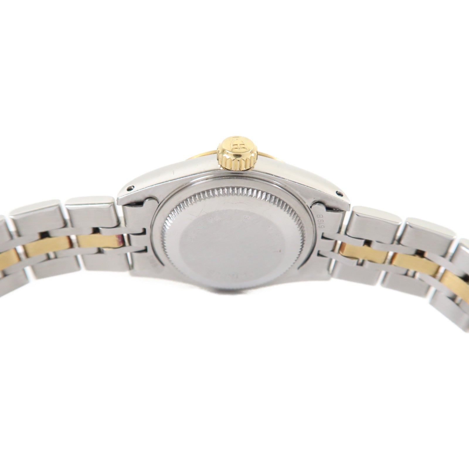 TUDOR Princess不鏽鋼/18K黃金手錶自動機芯黑色